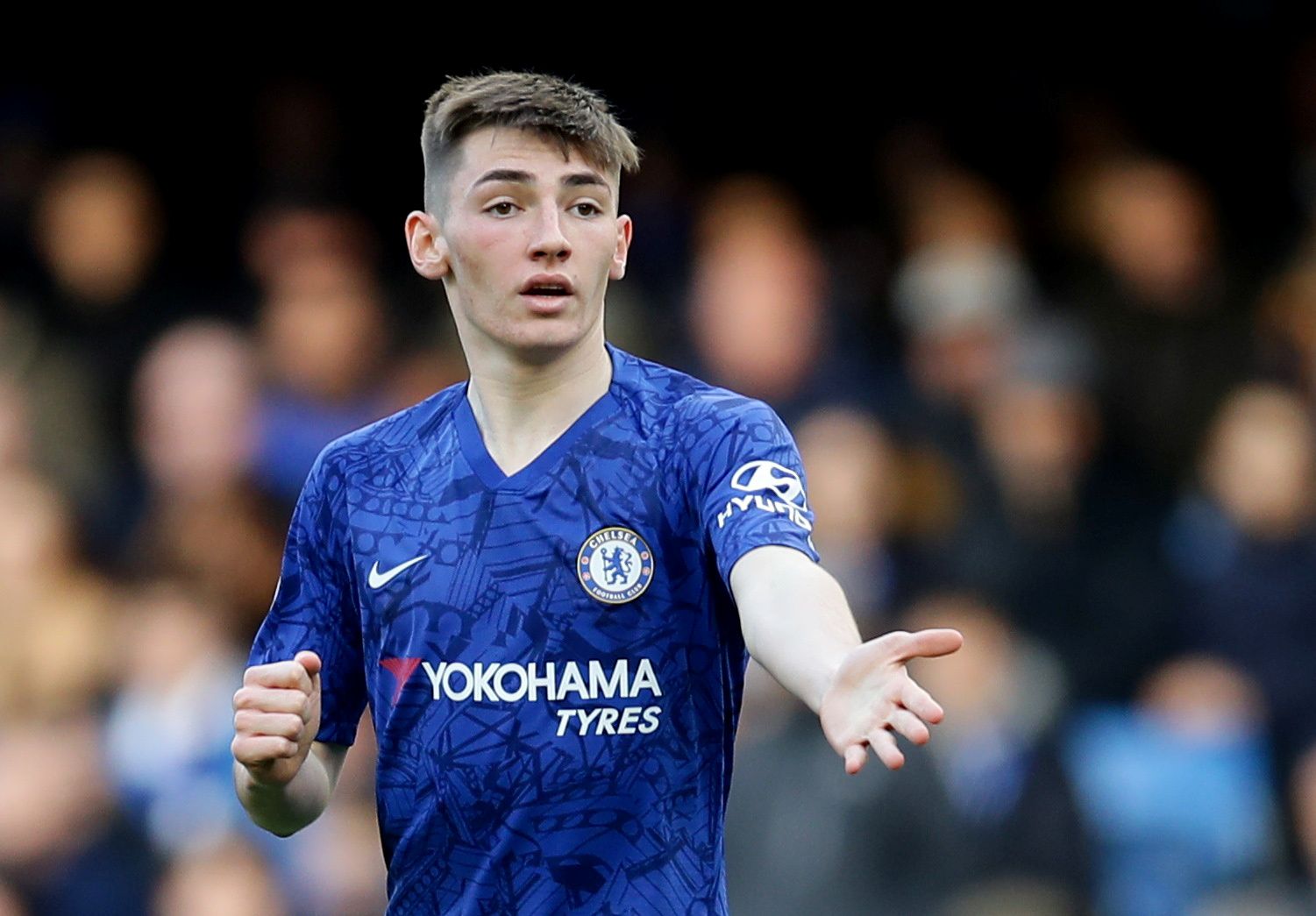 Soccer Football - Premier League - Chelsea v Everton - Stamford Bridge, London, Britain - March 8, 2020  Chelsea's Billy Gilmour   REUTERS/David Klein  EDITORIAL USE ONLY. No use with unauthorized audio, video, data, fixture lists, club/league logos or 