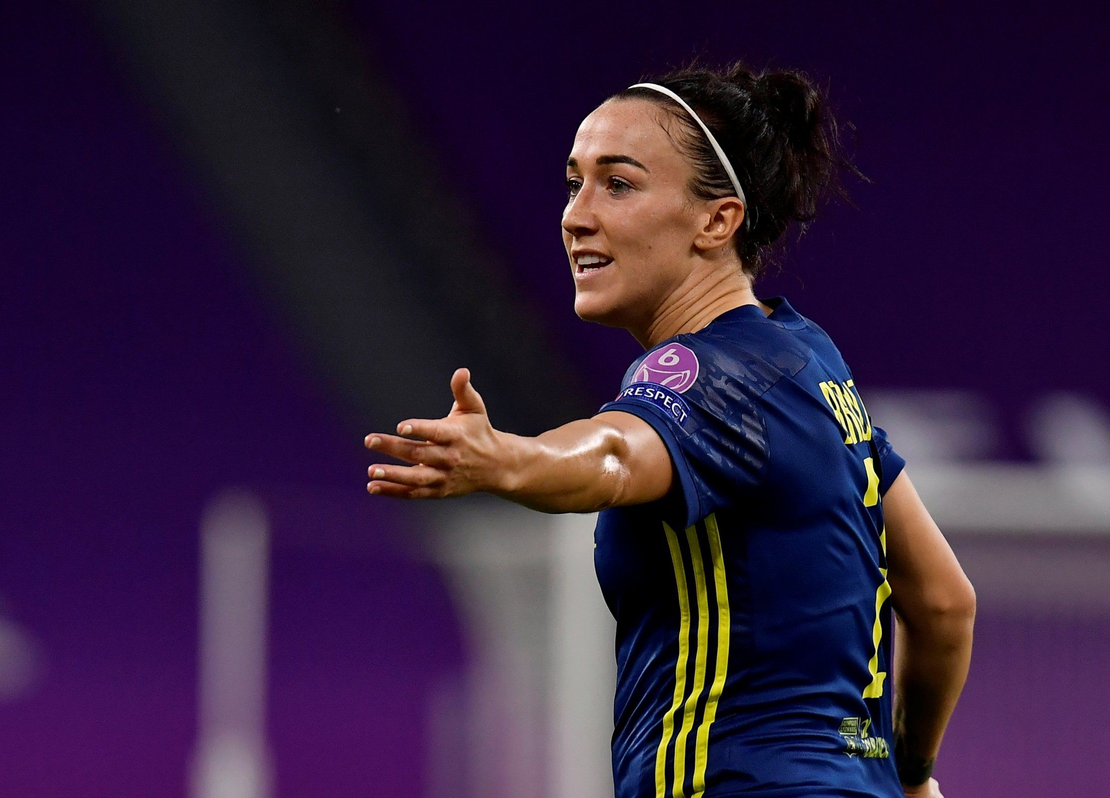 Lucy-bronze-in-action-for-lyon-during-uwcl-quarter-final