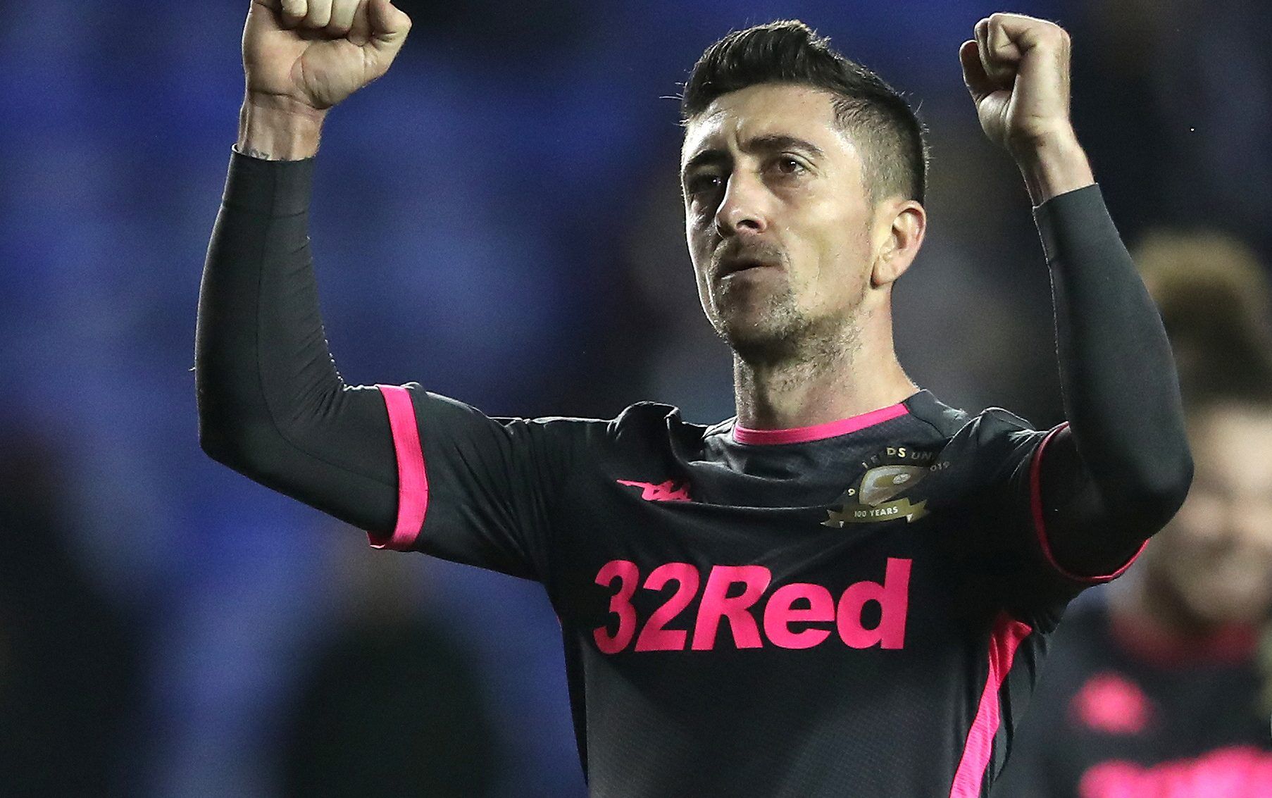 Soccer Football - Championship - Reading v Leeds United - Madejski Stadium, Reading, Britain - November 26, 2019   Leeds United's Pablo Hernandez celebrates after the match     Action Images/Molly Darlington    EDITORIAL USE ONLY. No use with unauthorized audio, video, data, fixture lists, club/league logos or 