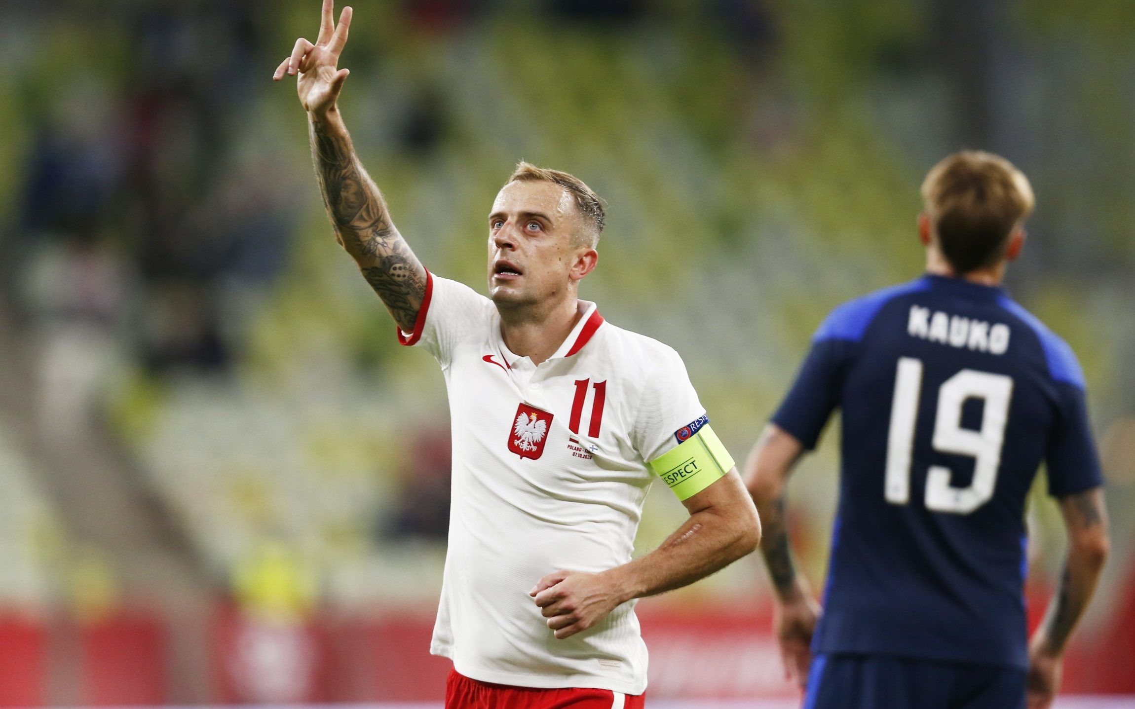 Kamil Grosicki scores hat-trick for Poland