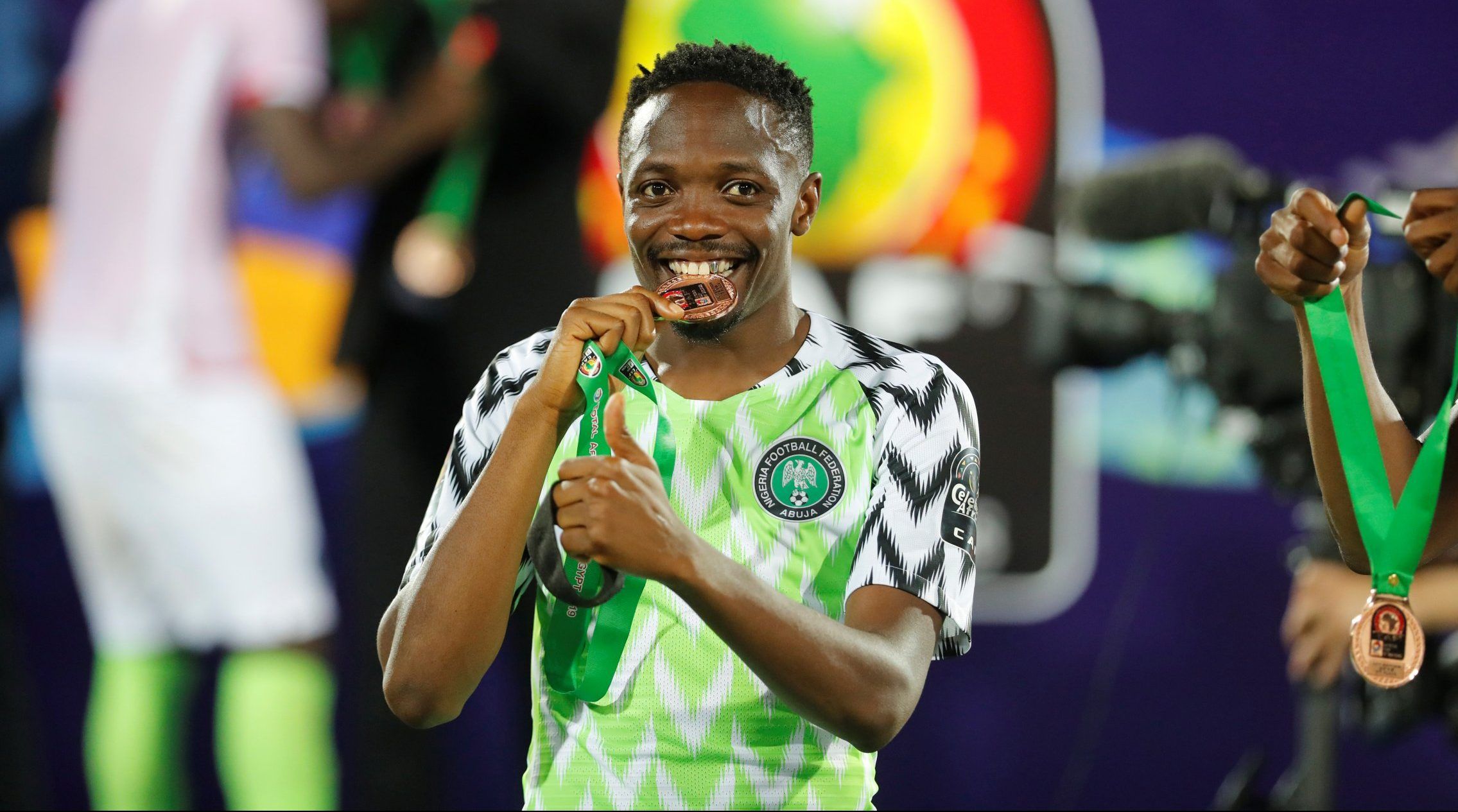 nigeria forward ahmed musa afcon 2019 playoff