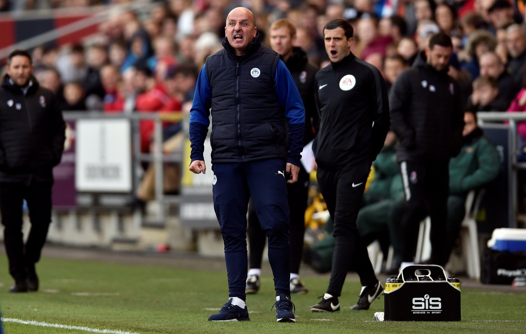 paul cook angry sideline reported sheffield wednesday managerial target