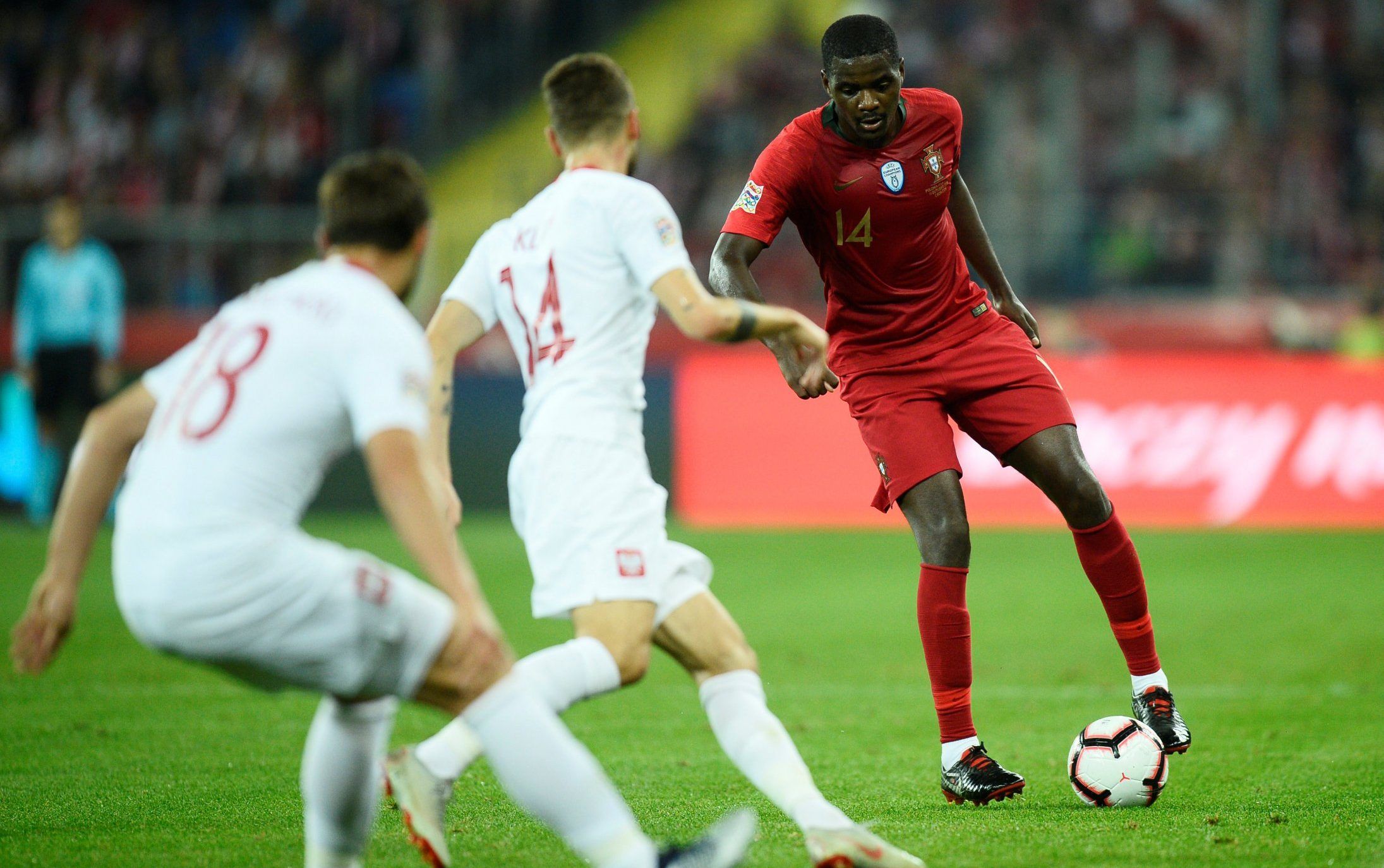 portugal and real betis midfielder in action vs poland uefa nations league west brom sam allardyce transfer rumours