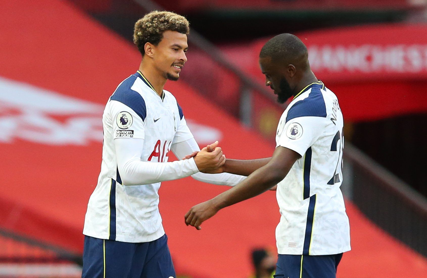Spurs duo Dele Alli and Tanguy Ndombele