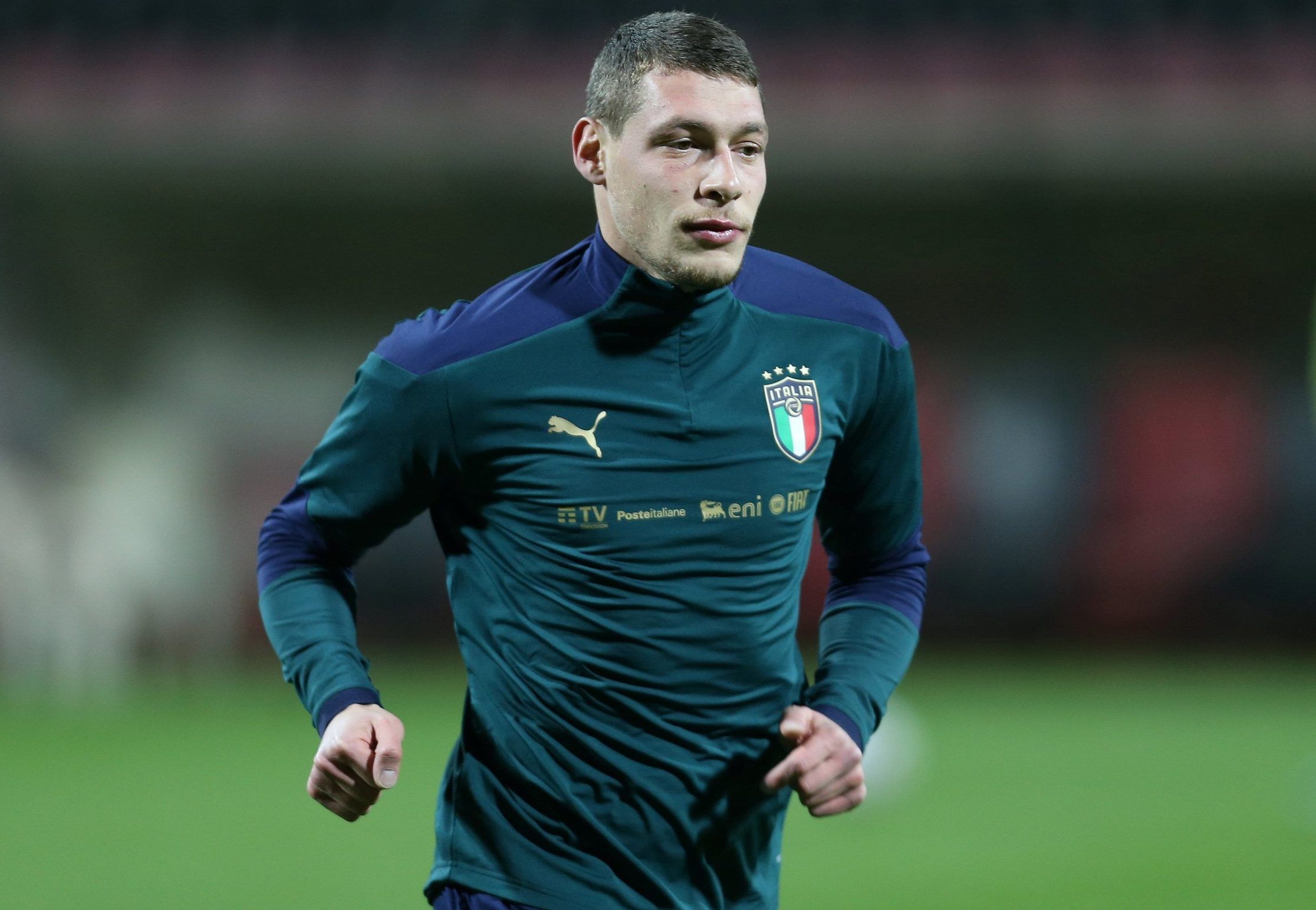 italy striker andrea belotti in training euro 2020 qualifying spurs transfer rumours target
