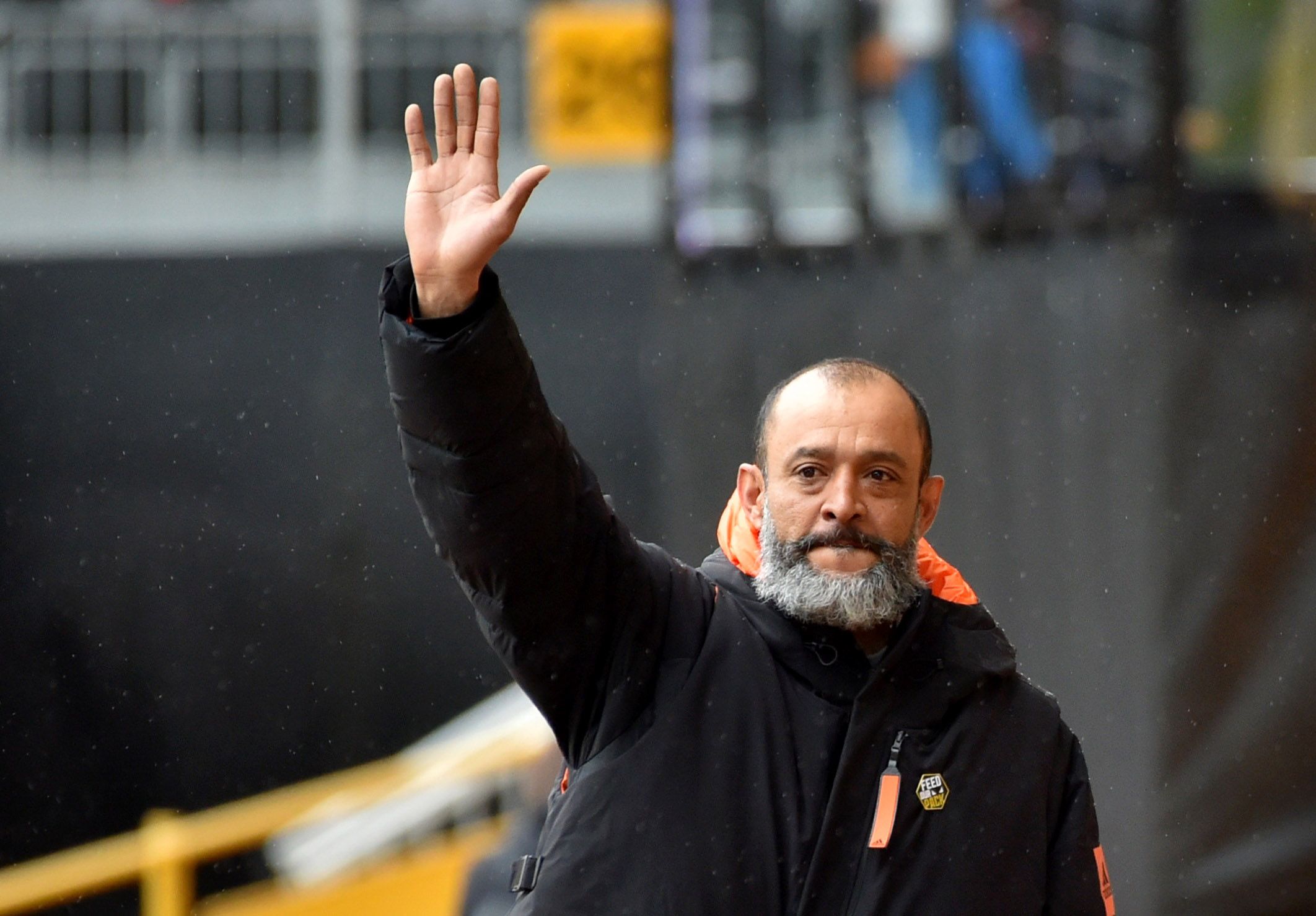 Soccer Football - Premier League - Wolverhampton Wanderers v Manchester United - Molineux Stadium, Wolverhampton, Britain - May 23, 2021 Wolverhampton Wanderers manager Nuno Espirito Santo before the match Pool via REUTERS/Rui Vieira EDITORIAL USE ONLY. No use with unauthorized audio, video, data, fixture lists, club/league logos or 'live' services. Online in-match use limited to 75 images, no video emulation. No use in betting, games or single club /league/player publications.  Please contact y