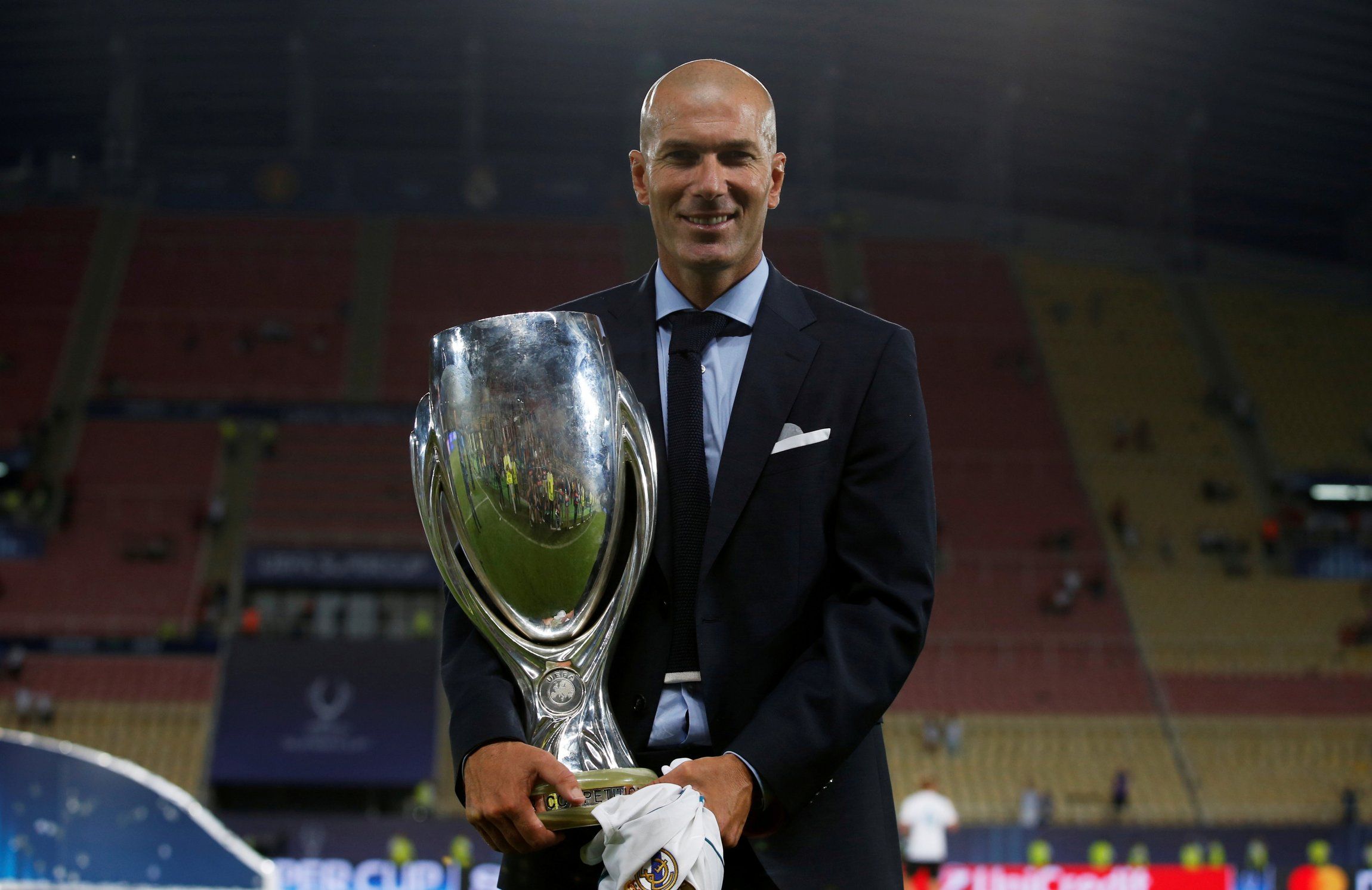 Former Real Madrid manager Zinedine Zidane
