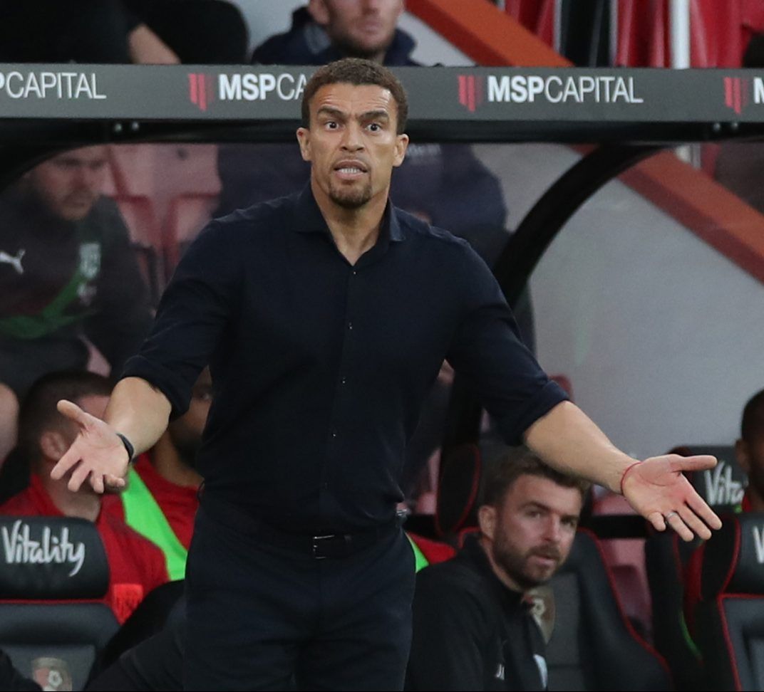 Soccer Football - Championship - AFC Bournemouth v West Bromwich Albion - Vitality Stadium, Bournemouth, Britain - August 6, 2021 West Bromwich Albion manager Valerien Ismael Action Images/Peter Cziborra