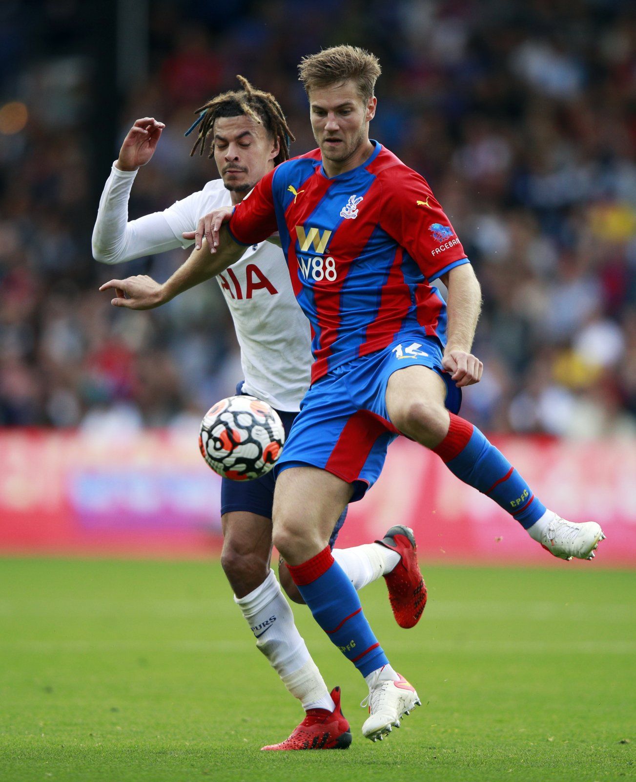 Crystal Palace defender Joachim Andersen on Premier League duty