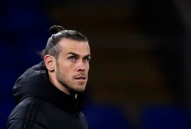 Soccer Football - World Cup - UEFA Qualifiers - Group E - Wales v Belgium - Cardiff City Stadium, Cardiff, Wales, Britain - November 16, 2021 Wales' Gareth Bale walks on the pitch before the match Action Images via REUTERS/Matthew Childs