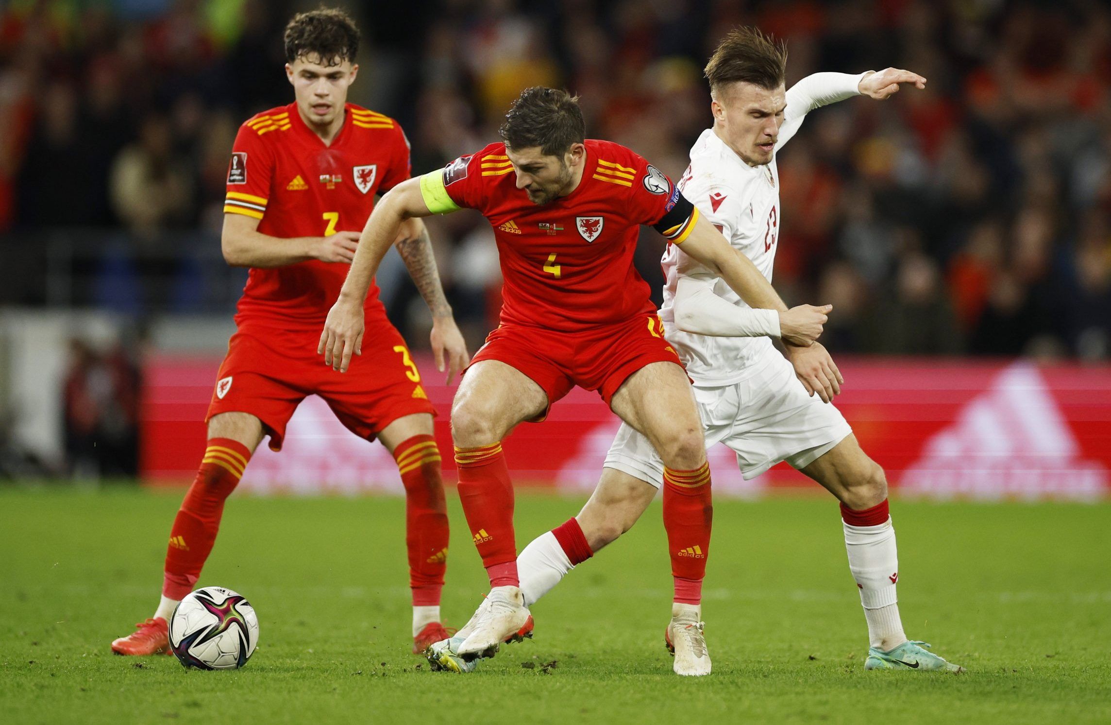 Spurs defender Ben Davies captains Wales during World Cup qualifying win over Belarus