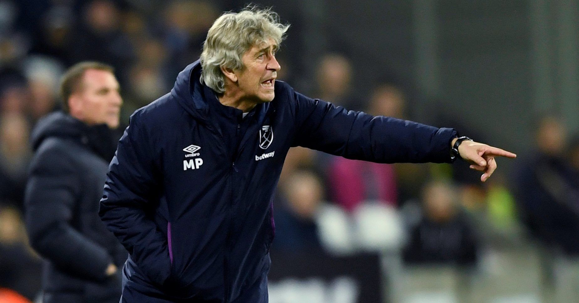 Soccer Football - Premier League - West Ham United v Leicester City - London Stadium, London, Britain - December 28, 2019  West Ham United manager Manuel Pellegrini reacts    Action Images via Reuters/Tony O'Brien  EDITORIAL USE ONLY. No use with unauthorized audio, video, data, fixture lists, club/league logos or 
