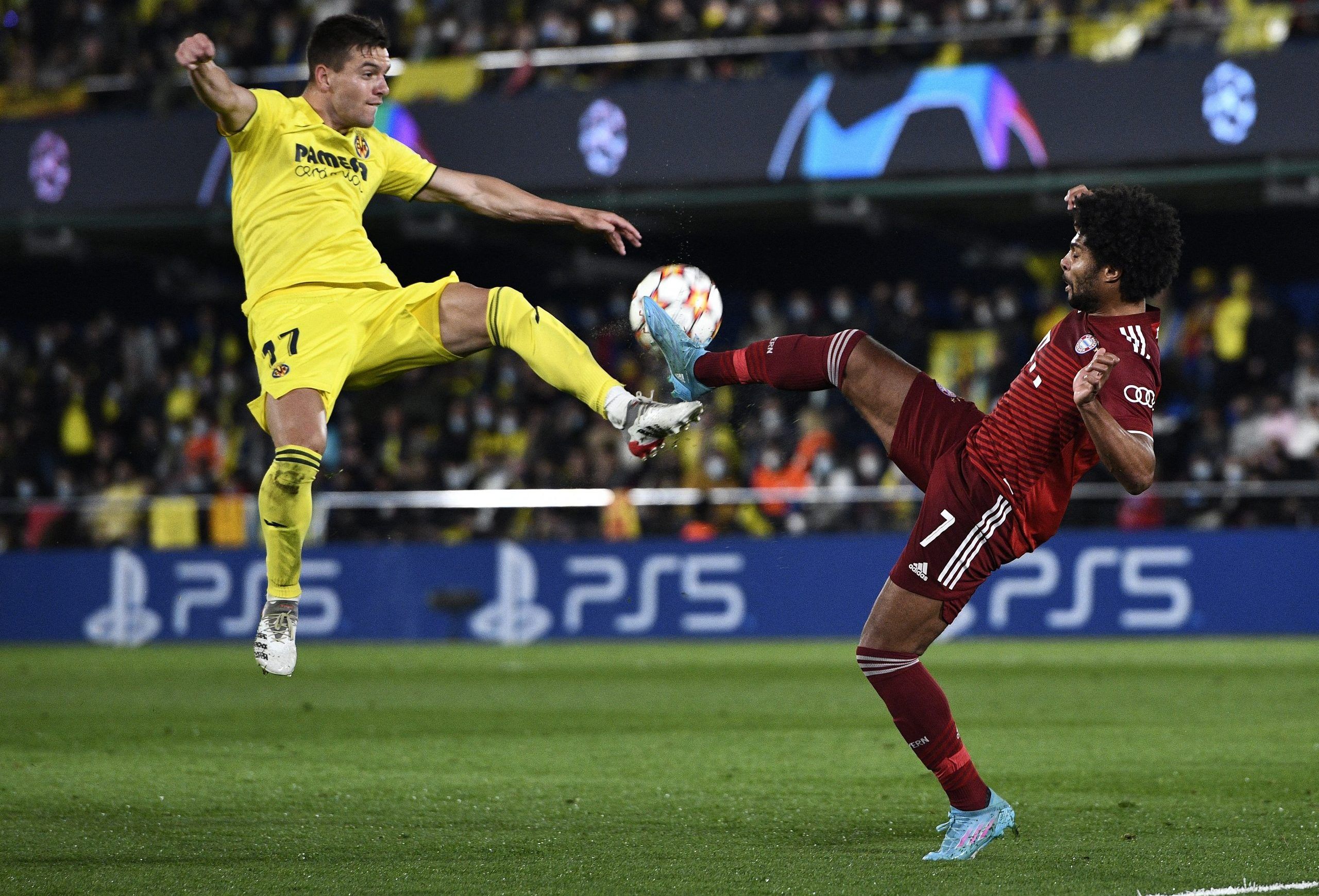 Spurs loanee Giovani Lo Celso in action for Villarreal