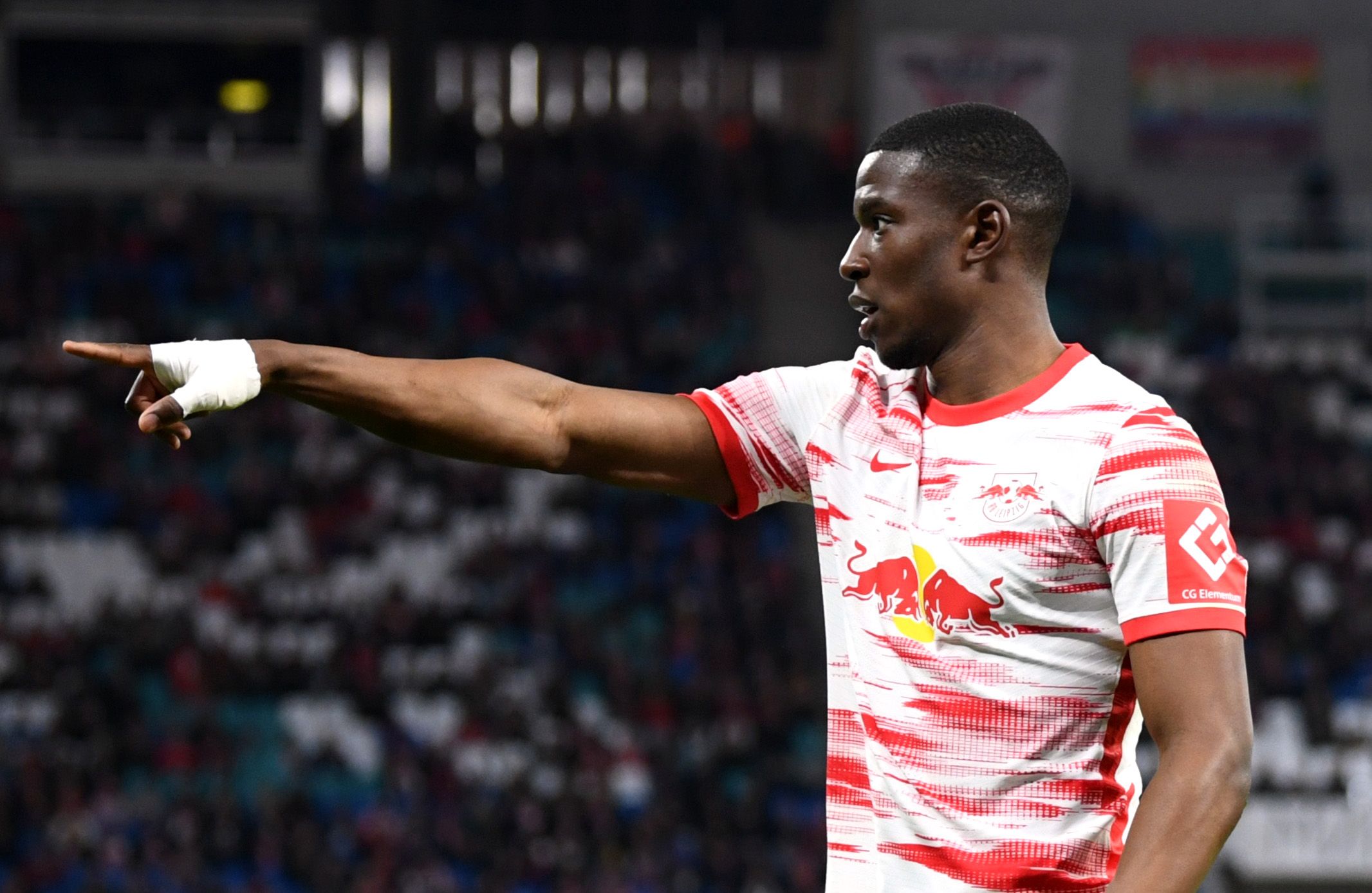 
nordi-mukiele-rb-leipzig-premier-league-manchester-united-transfer-news-ralf-rangnick-target-red-bull-ten-hag-1.jpgSoccer Football - Bundesliga - RB Leipzig v TSG 1899 Hoffenheim - Red Bull Arena, Leipzig, Germany - April 10, 2022  RB Leipzig's Nordi Mukiele REUTERS/Annegret Hilse DFL REGULATIONS PROHIBIT ANY USE OF PHOTOGRAPHS AS IMAGE SEQUENCES AND/OR QUASI-VIDEO.