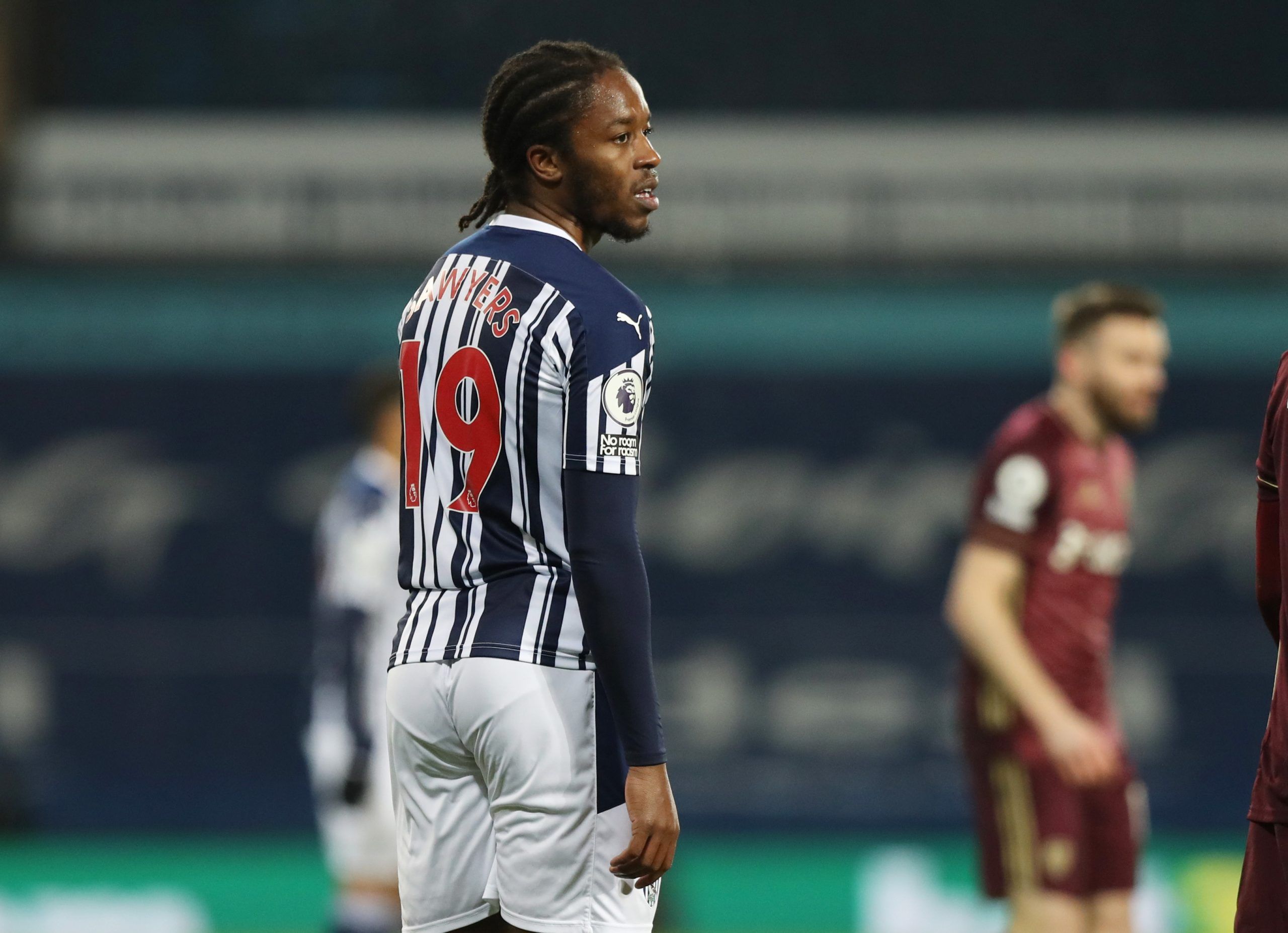 romaine-sawyers-west-bromwich-albion-steve-bruce-west-brom-transfer-news-stoke-city-free-agentSoccer Football - Premier League - West Bromwich Albion v Leeds United - The Hawthorns, West Bromwich, Britain - December 29, 2020 West Bromwich Albion's Romaine Sawyers looks dejected after scoring an own goal and Leeds United's first Pool via REUTERS/Dave Rogers EDITORIAL USE ONLY. No use with unauthorized audio, video, data, fixture lists, club/league logos or 'live' services. Online in-match use lim