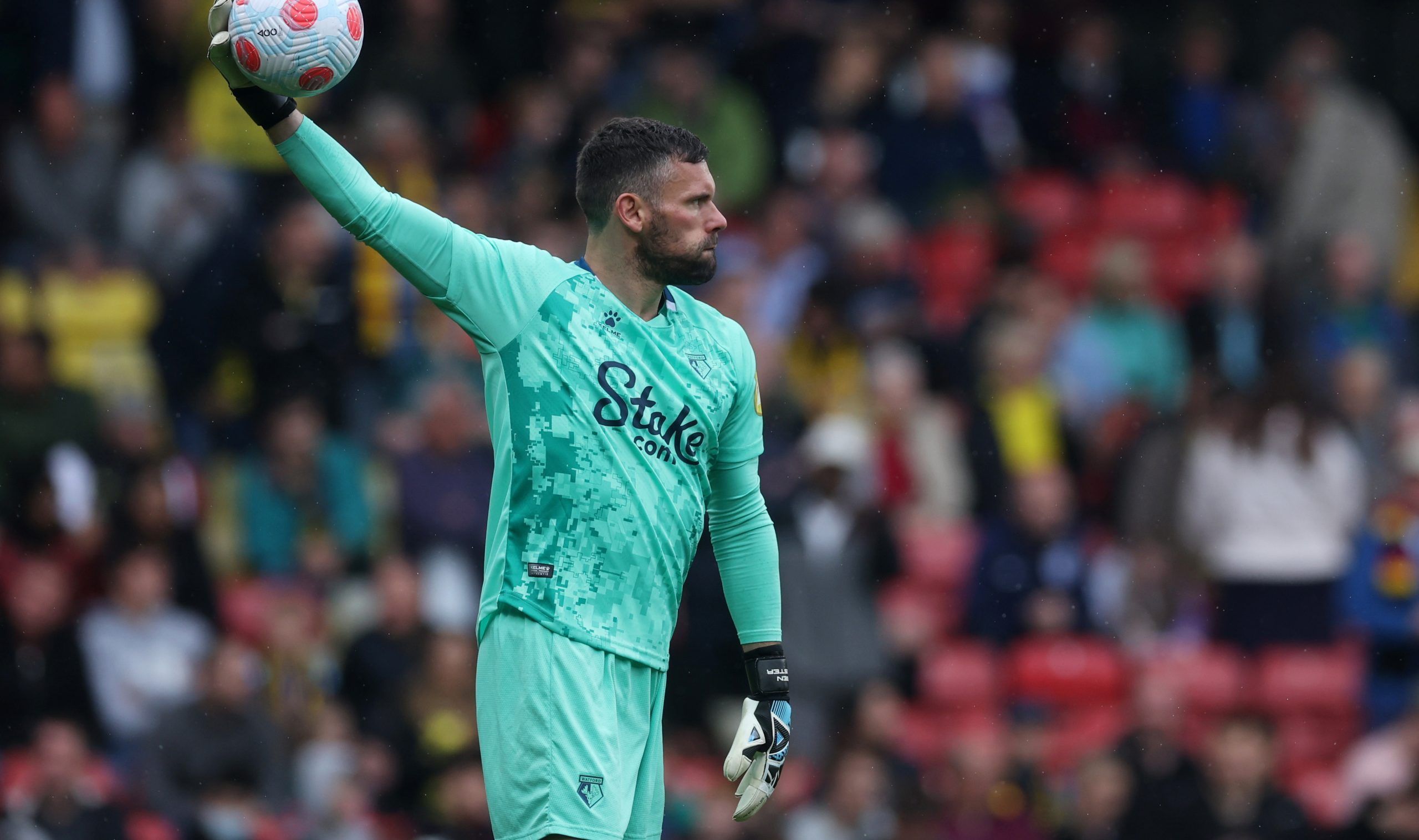 ben-foster-watford-transfer-aston-villa-transfer-news-fozcast-youtube-channel-aaron-ramsdale-arsenal-transfer-free-agent-leno-latestSoccer Football - Premier League - Watford v Leicester City - Vicarage Road, Watford, Britain - May 15, 2022 Watford's Ben Foster before the match Action Images via Reuters/Paul Childs EDITORIAL USE ONLY. No use with unauthorized audio, video, data, fixture lists, club/league logos or 'live' services. Online in-match use limited to 75 images, no video emulation. No 