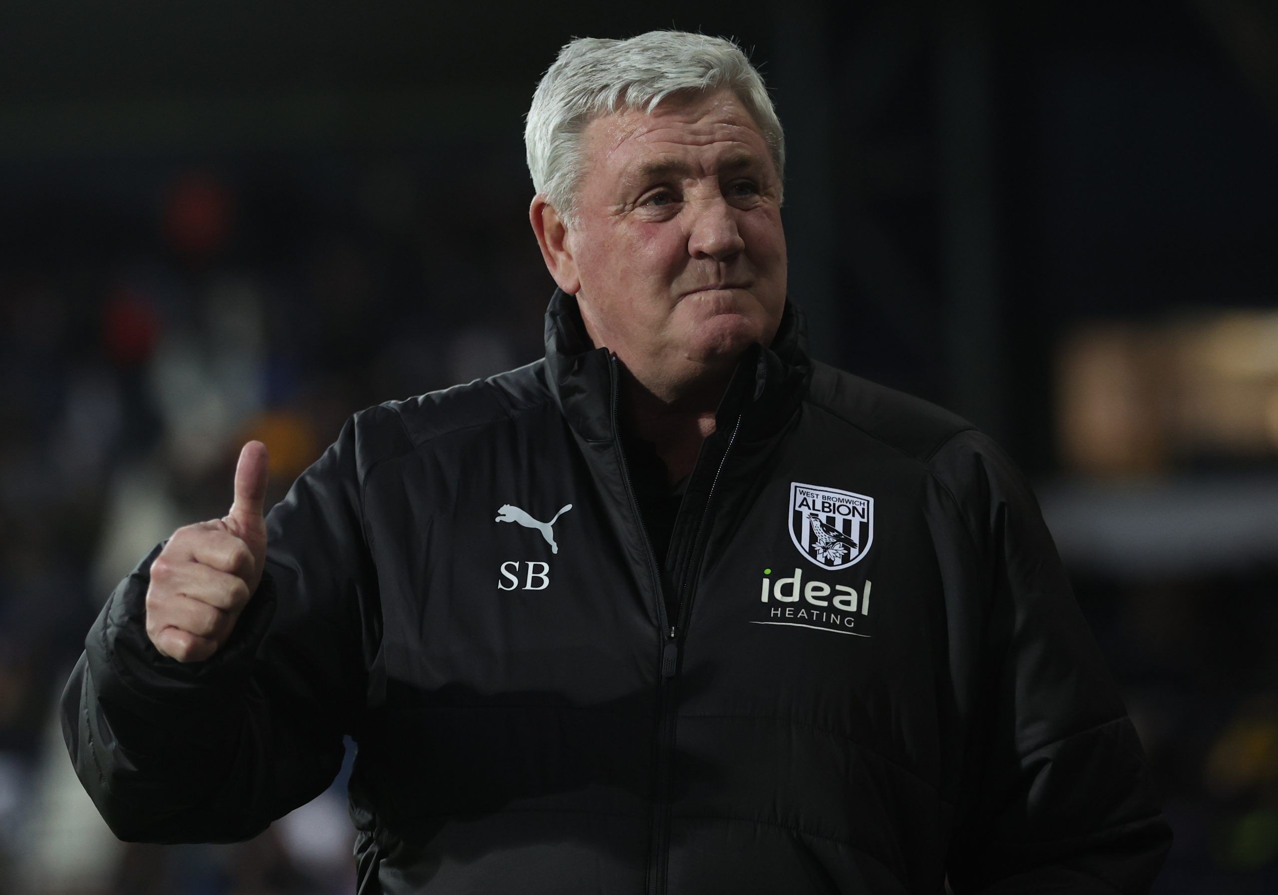 Soccer Football - Championship - West Bromwich Albion v AFC Bournemouth - The Hawthorns, West Bromwich, Britain - April 6, 2022 West Bromwich Albion manager Steve Bruce before the match Action Images/Carl Recine EDITORIAL USE ONLY. No use with unauthorized audio, video, data, fixture lists, club/league logos or 'live' services. Online in-match use limited to 75 images, no video emulation. No use in betting, games or single club /league/player publications.  Please contact your account representa