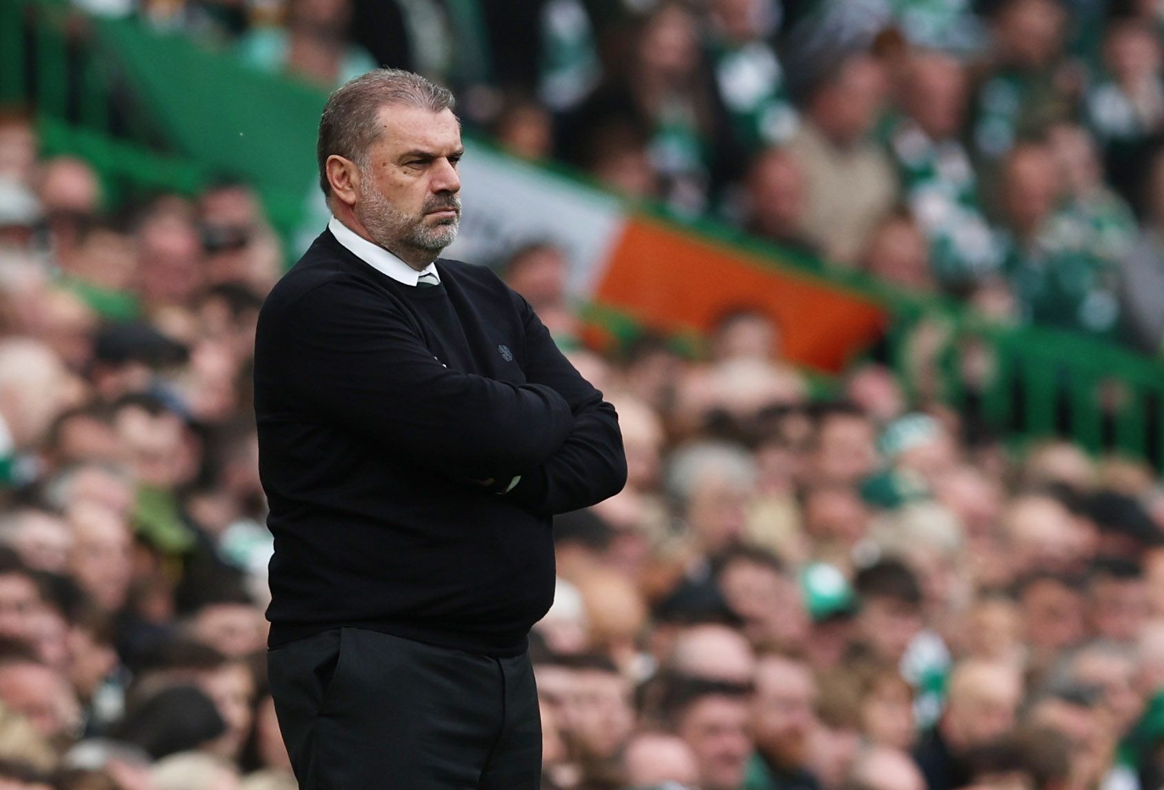 Soccer Football - Scottish Premiership - Celtic v Motherwell - Celtic Park, Glasgow, Scotland, Britain - May 14, 2022 Celtic manager Ange Postecoglou before the match REUTERS/Russell Cheyne