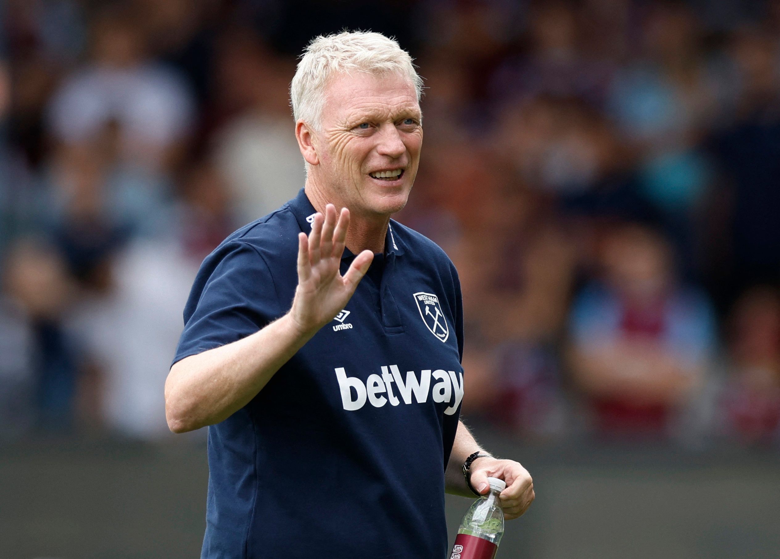 Soccer Football - Pre Season Friendly - Luton Town v West Ham United - Kenilworth Road, Luton, Britain - July 23, 2022 West Ham United manager David Moyes before the match Action Images via Reuters/Peter Cziborra