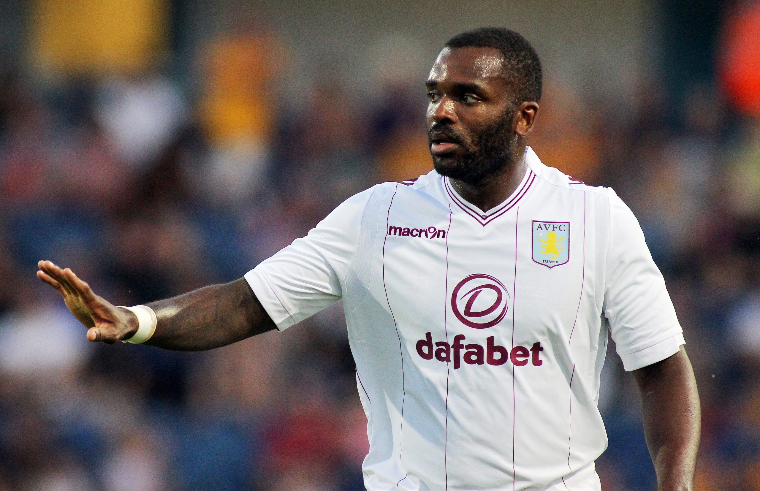 Football - Mansfield Town v Aston Villa - Pre Season Friendly - One Call Stadium - 17/7/14 
Darren Bent of Aston Villa 
Mandatory Credit: Action Images / Ed Sykes 
Livepic 
EDITORIAL USE ONLY.