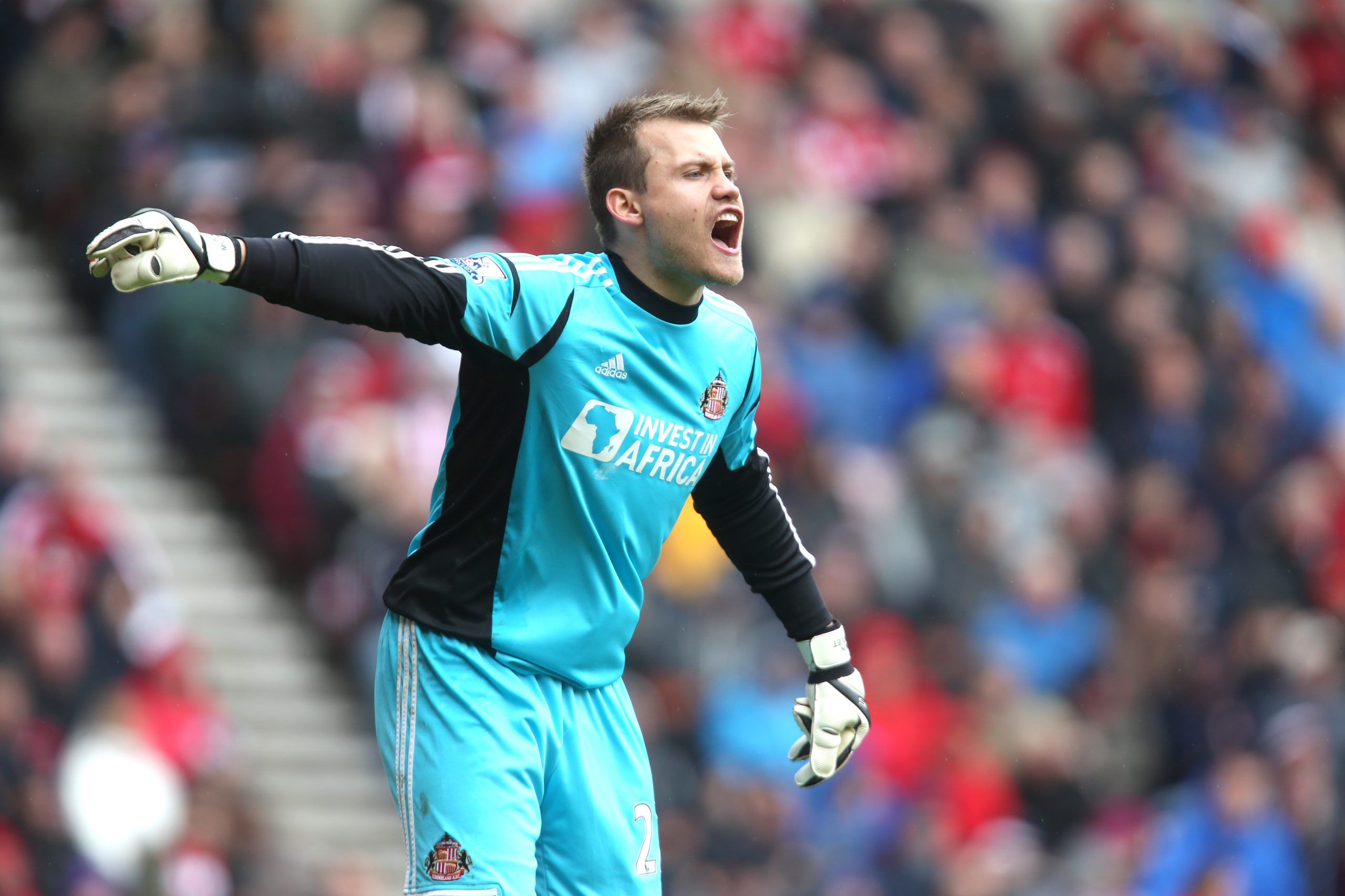 mignolet-sunderland-liverpool-premier-league-bruce-black-catsSimon Mignolet - Sunderland  
Mandatory Credit: Action Images / Lee Smith 
EDITORIAL USE ONLY. No use with unauthorized audio, video, data, fixture lists, club/league logos or live services. Online in-match use limited to 45 images, no video emulation. No use in betting, games or single club/league/player publications.  Please contact your account representative for further details.