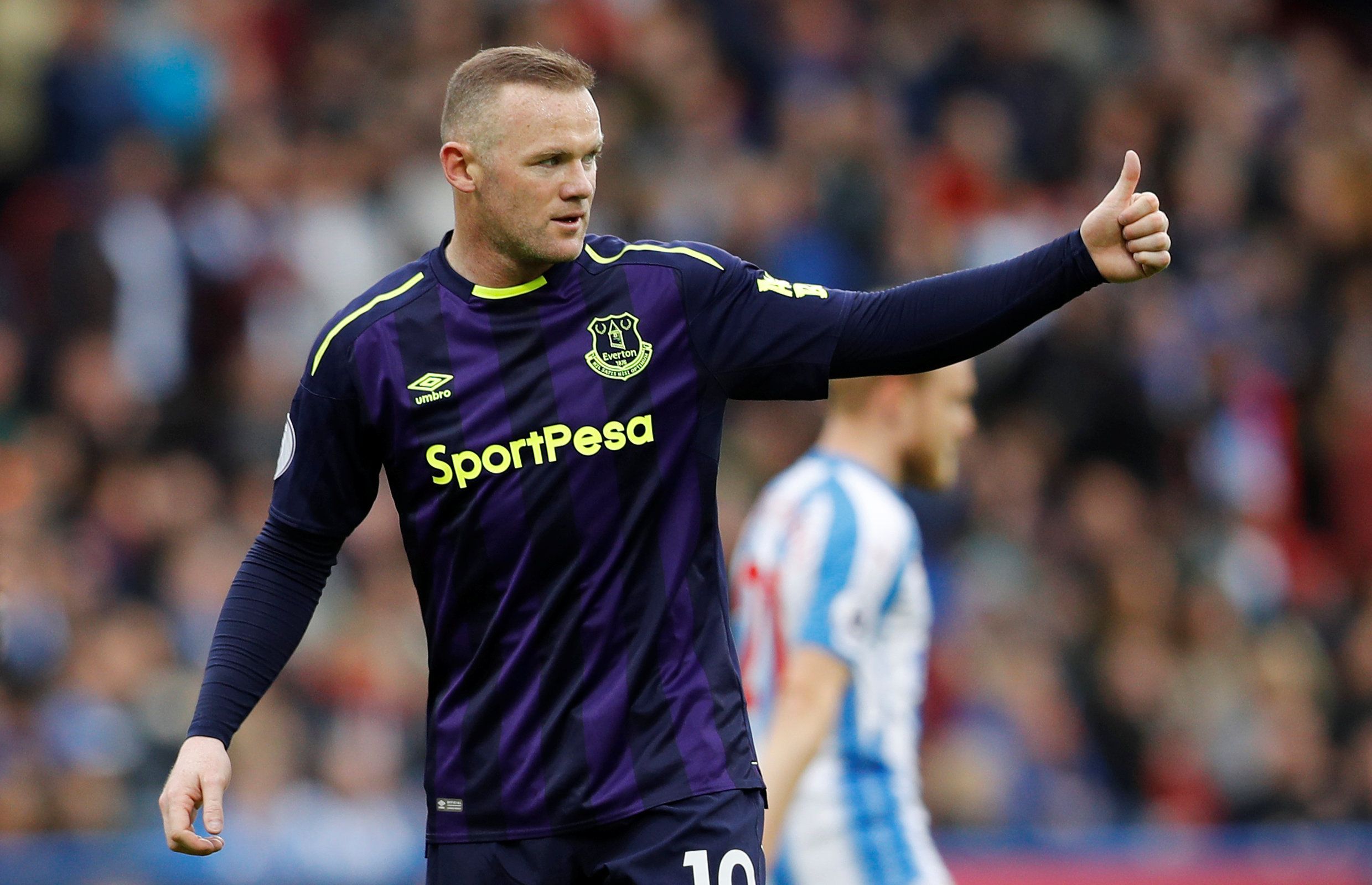 Soccer Football - Premier League - Huddersfield Town v Everton - John Smith's Stadium, Huddersfield, Britain - April 28, 2018   Everton's Wayne Rooney        REUTERS/Darren Staples    EDITORIAL USE ONLY. No use with unauthorized audio, video, data, fixture lists, club/league logos or 