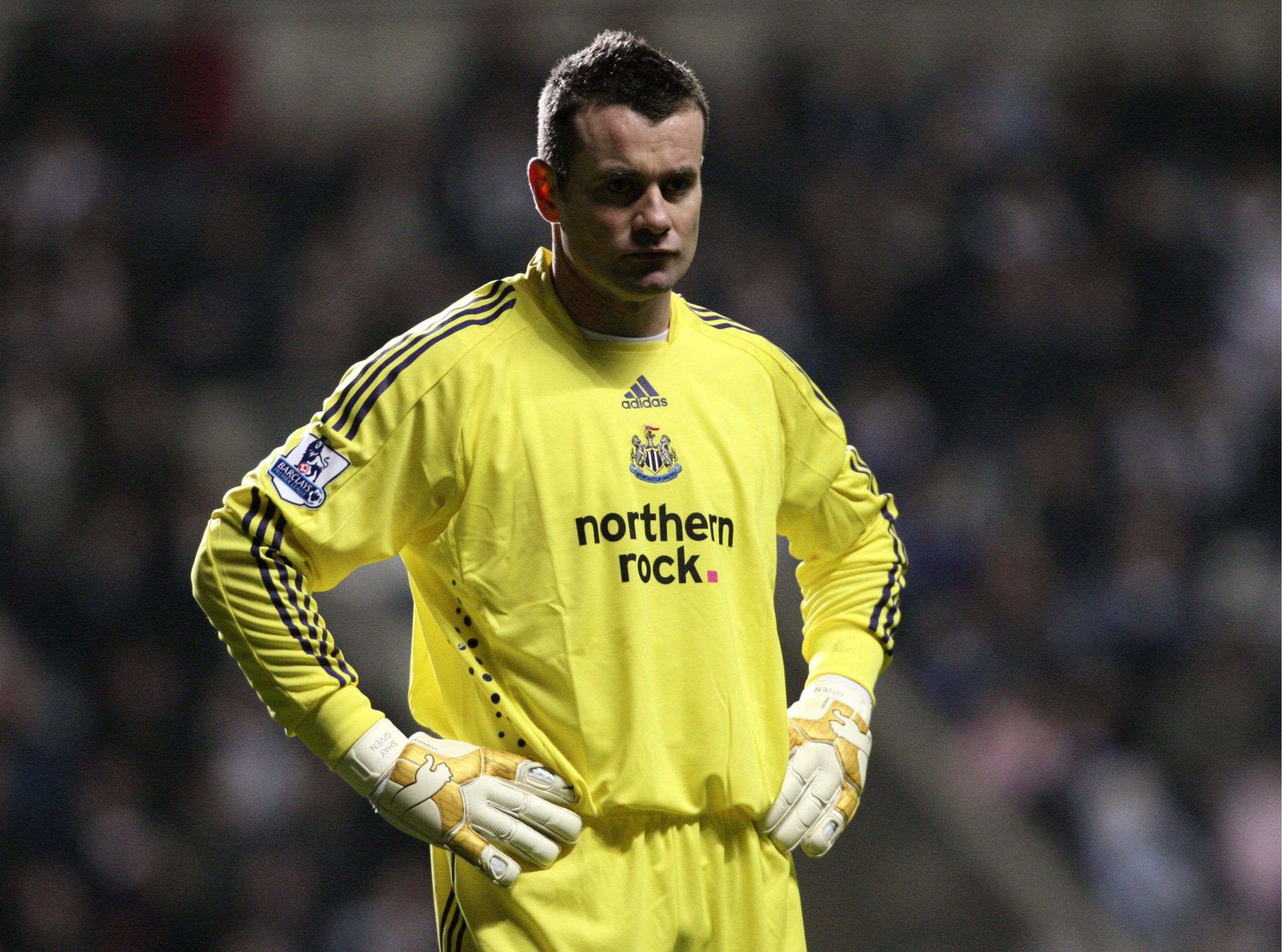 Football - Stock - 08/09 - 14/1/09 
Shay Given - Newcastle United  
Mandatory Credit: Action Images / Lee Smith