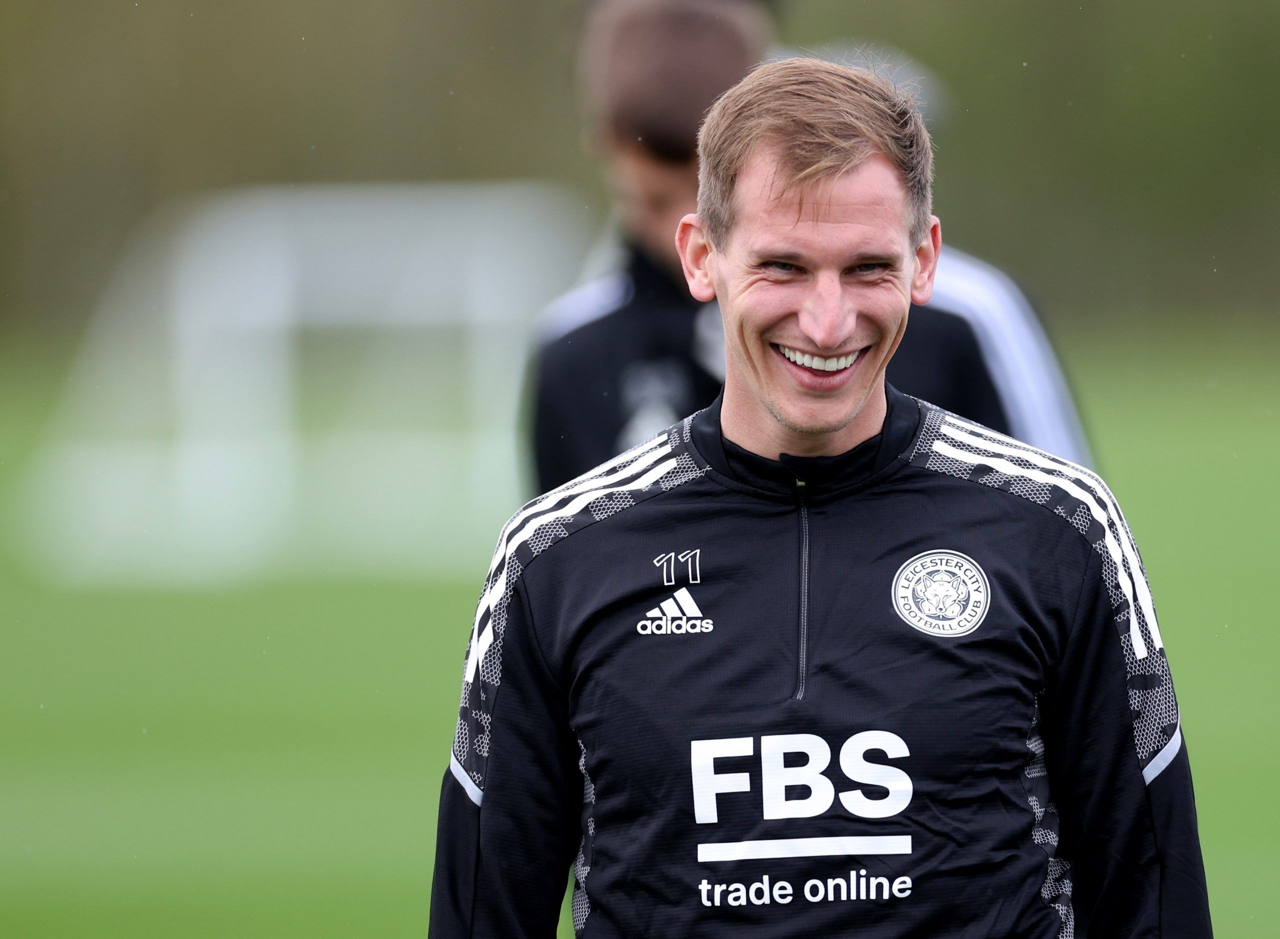 Soccer Football - Europa Conference League - Leicester City Training - Leicester City Training Ground, Seagrave, Britain - April 13, 2022 Leicester City's Marc Albrighton during training Action Images via Reuters/Carl Recine