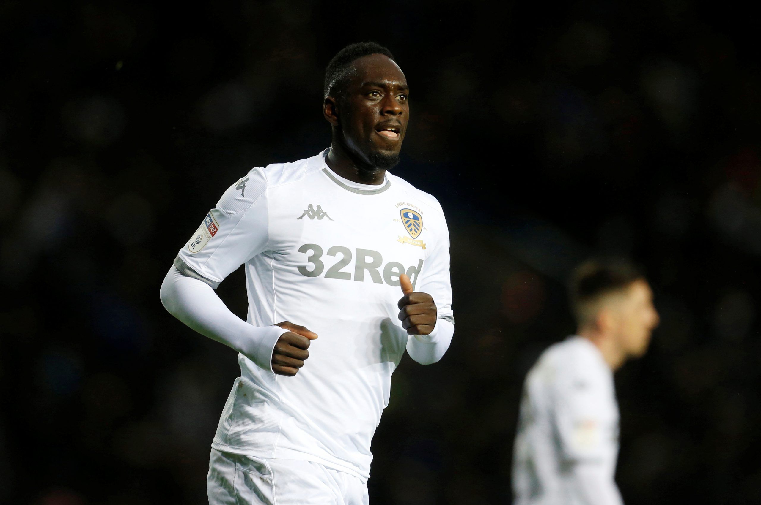 Soccer Football - Championship - Leeds United v Bristol City - Elland Road, Leeds, Britain - February 15, 2020  Leeds United's Jean-Kevin Augustin  Action Images/Ed Sykes  EDITORIAL USE ONLY. No use with unauthorized audio, video, data, fixture lists, club/league logos or 