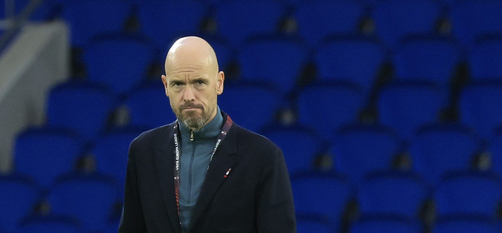 Soccer Football - Europa League - Group E - Real Sociedad v Manchester United - Reale Arena, San Sebastian, Spain - November 3, 2022 Manchester United manager Erik ten Hag before the match REUTERS/Vincent West