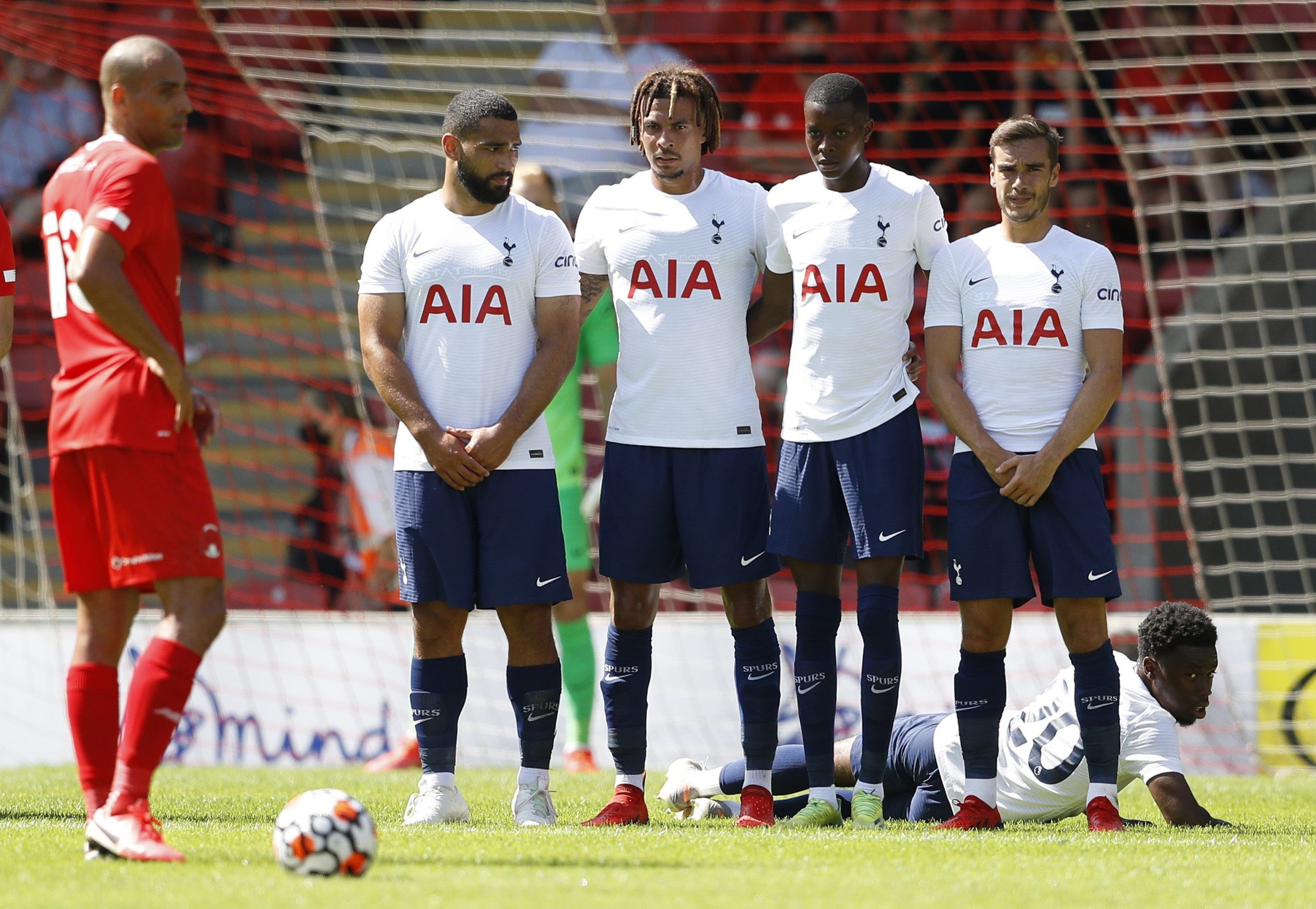 Tottenham Hotspur's Cameron Carter-Vickers, Dele Alli, Kallum Cesay, Harry Winks and Nile John