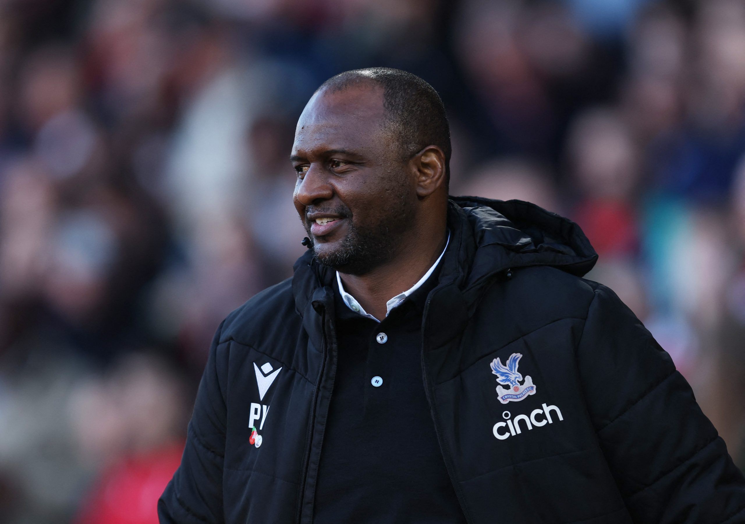 Soccer Football - Premier League - Nottingham Forest v Crystal Palace - The City Ground, Nottingham, Britain - November 12, 2022  Crystal Palace manager Patrick Vieira before the match Action Images via Reuters/John Clifton EDITORIAL USE ONLY. No use with unauthorized audio, video, data, fixture lists, club/league logos or 'live' services. Online in-match use limited to 75 images, no video emulation. No use in betting, games or single club /league/player publications.  Please contact your accoun