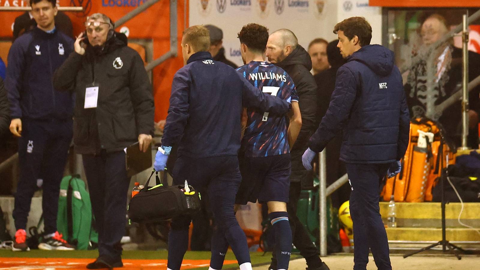 NFFC: Williams had a nightmare vs Blackpool