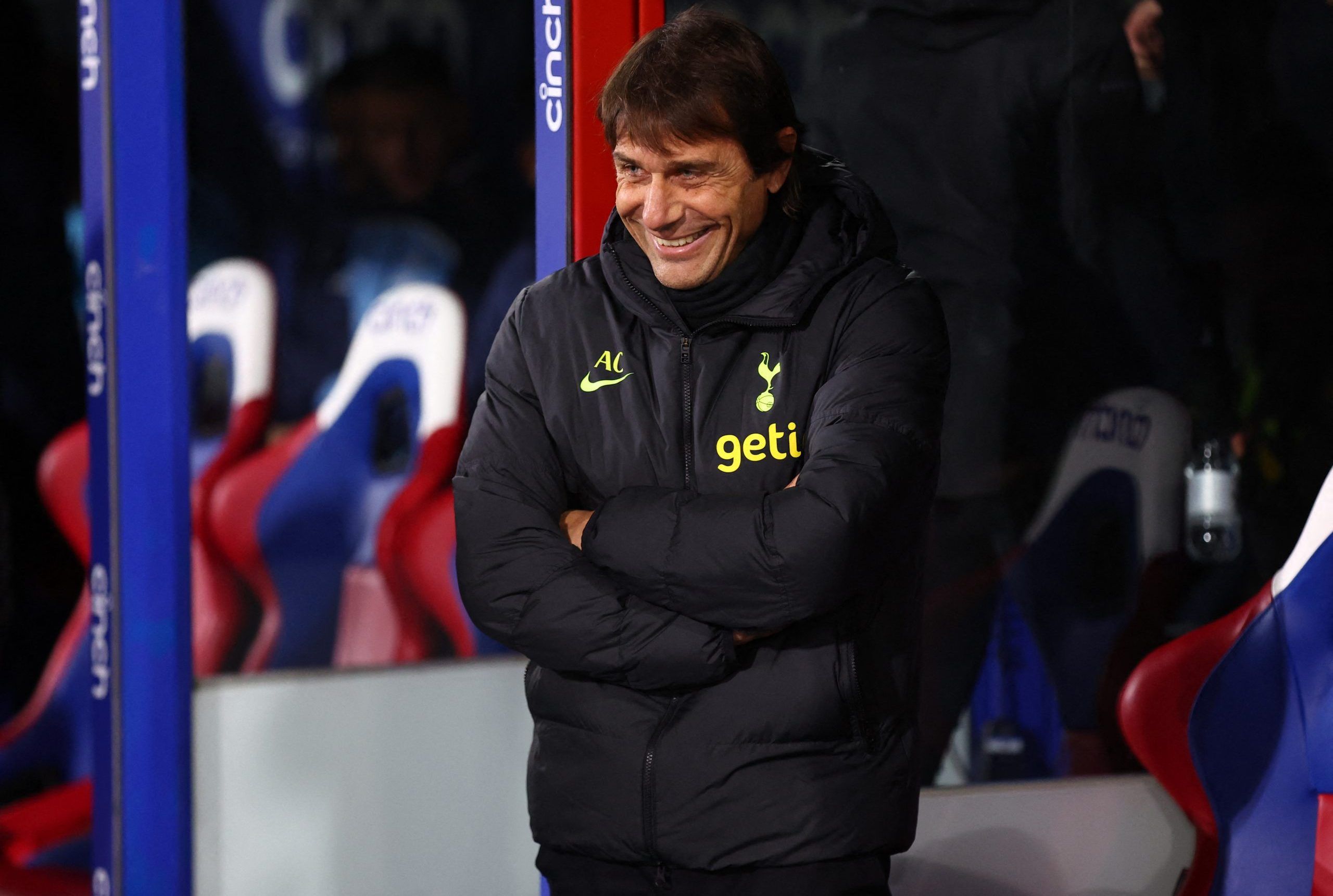 Tottenham Hotspur manager Antonio Conte before the match vs Crystal Palace
