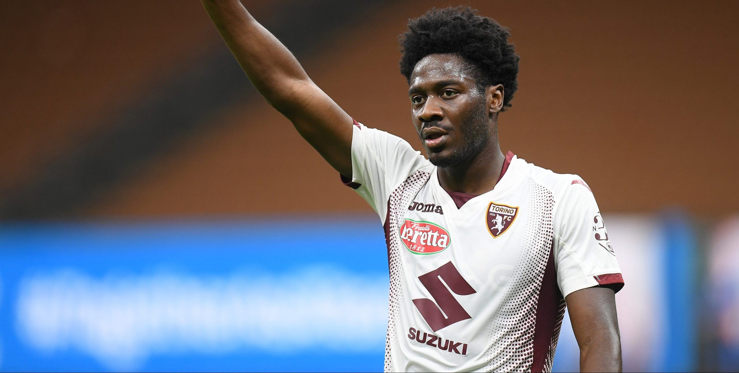 Ola Aina in action for Torino.