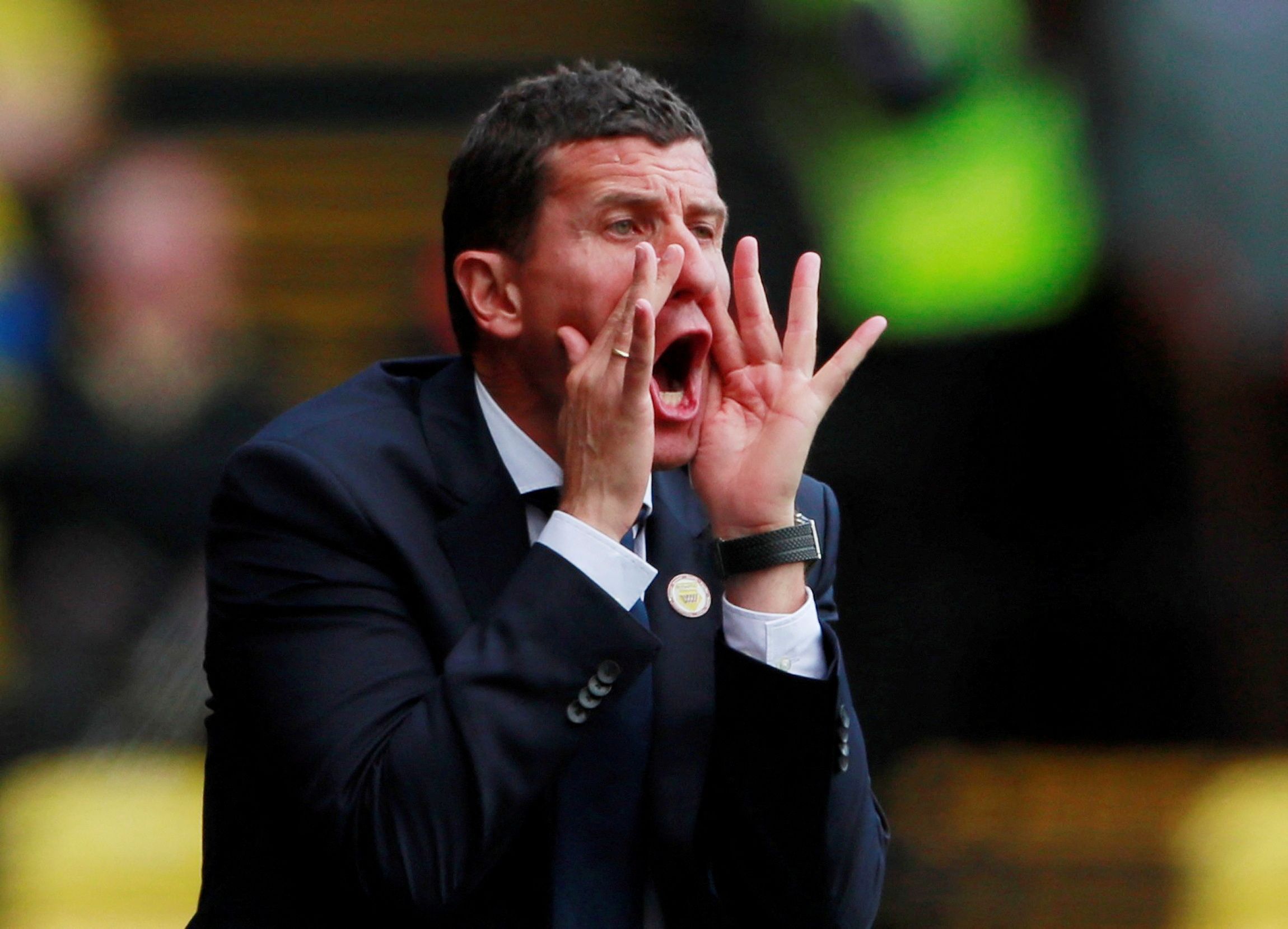 FILE PHOTO: Soccer Football - Premier League - Watford v Brighton &amp; Hove Albion - Vicarage Road, Watford, Britain - August 10, 2019  Watford manager Javi Gracia    Action Images via Reuters/Andrew Couldridge/File Photo  EDITORIAL USE ONLY. No use with unauthorized audio, video, data, fixture lists, club/league logos or 
