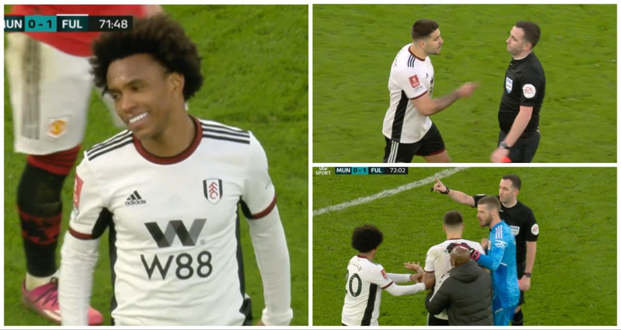 Watch Fulham Receive Three Red Cards In One Minute Vs Man United Watch Fulham Receive Three Red Cards In One Minute Vs Man United