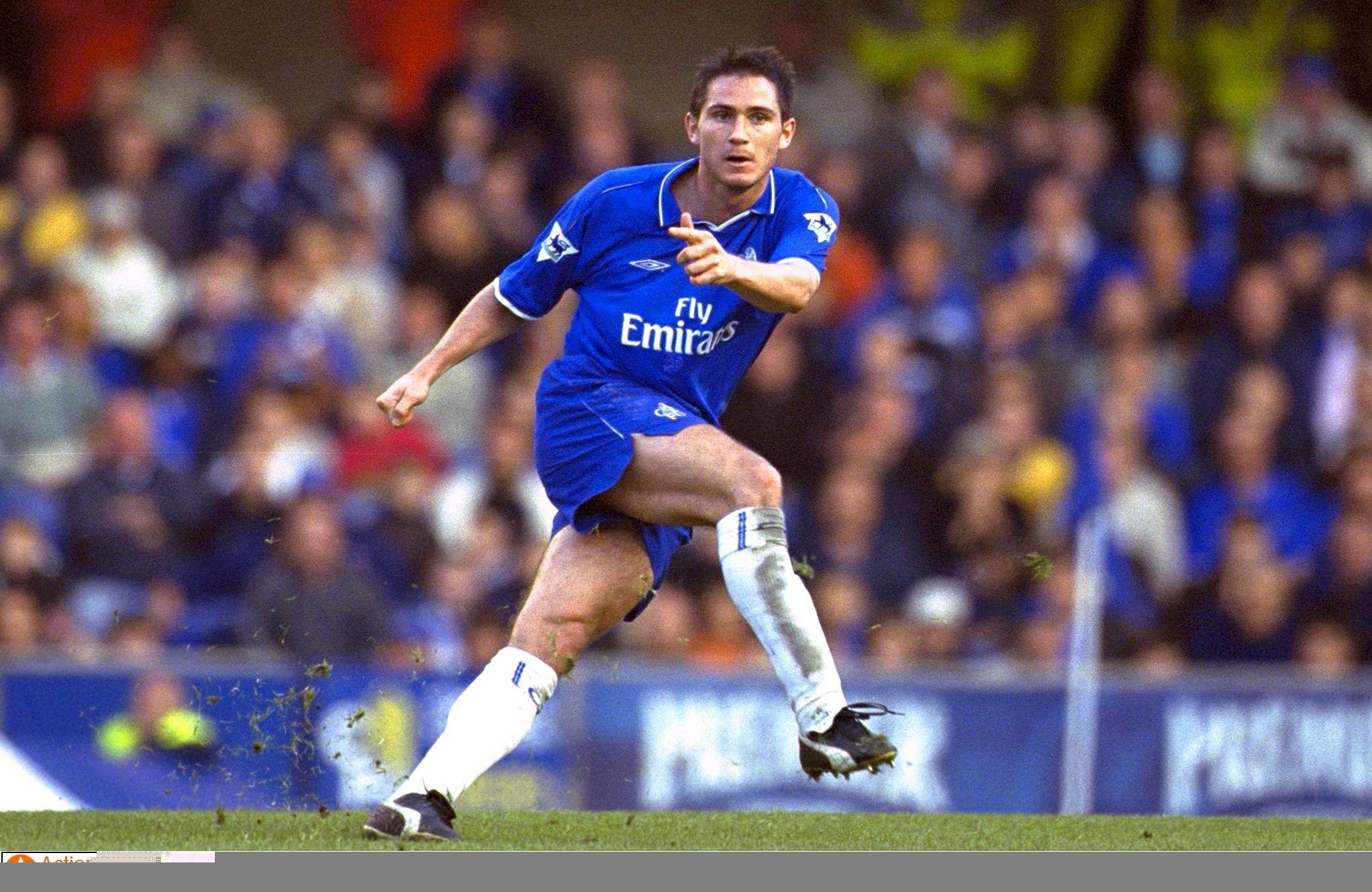 Football - F.A Barclaycard Premiership , Chelsea v Ipswich Town , 4/11/01 
Frank Lampard - Chelsea  
Mandatory Credit:Action Images / Andy Couldridge
