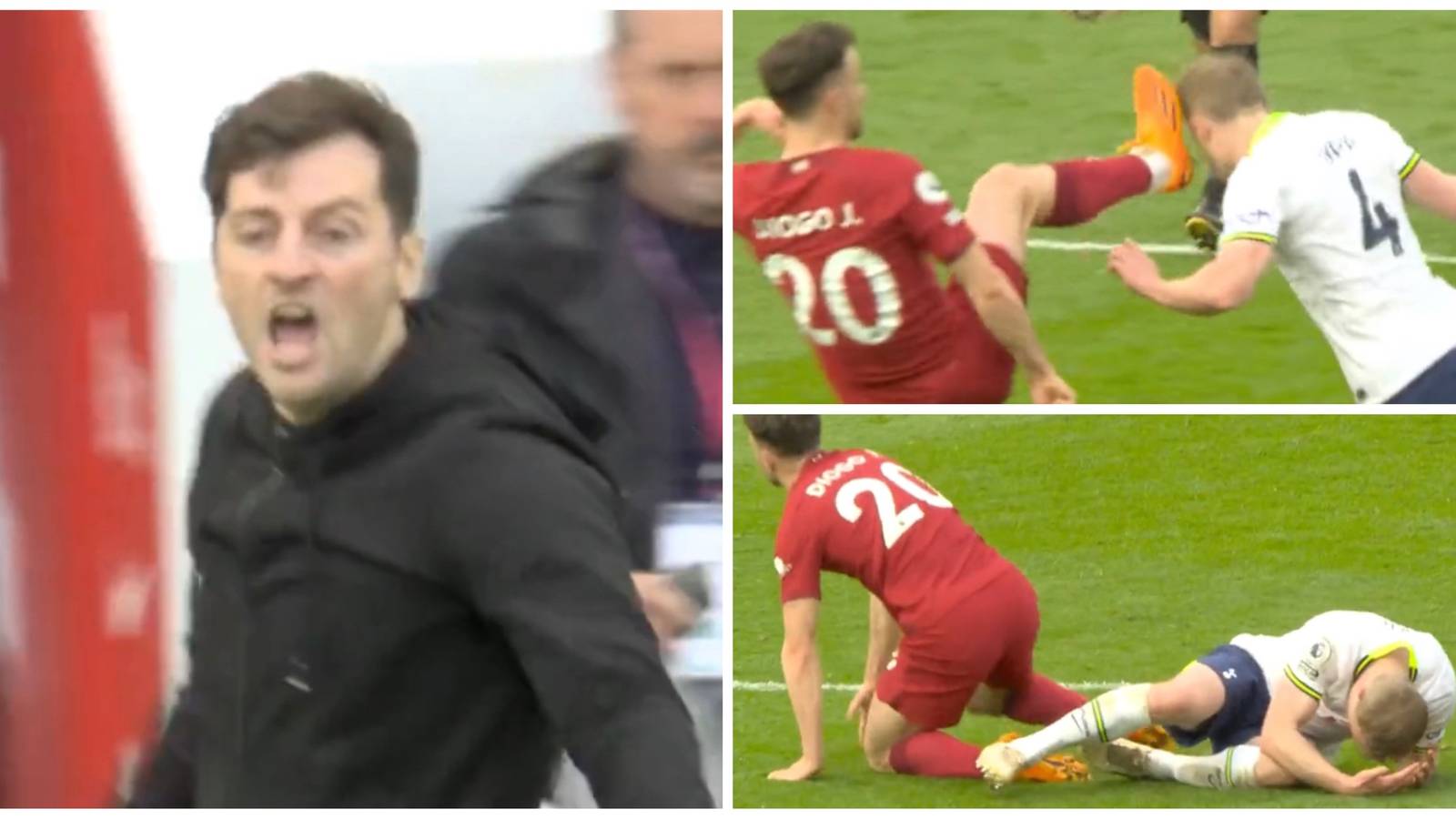 VAR Missed Clear Red Card During Liverpool 4-3 Spurs