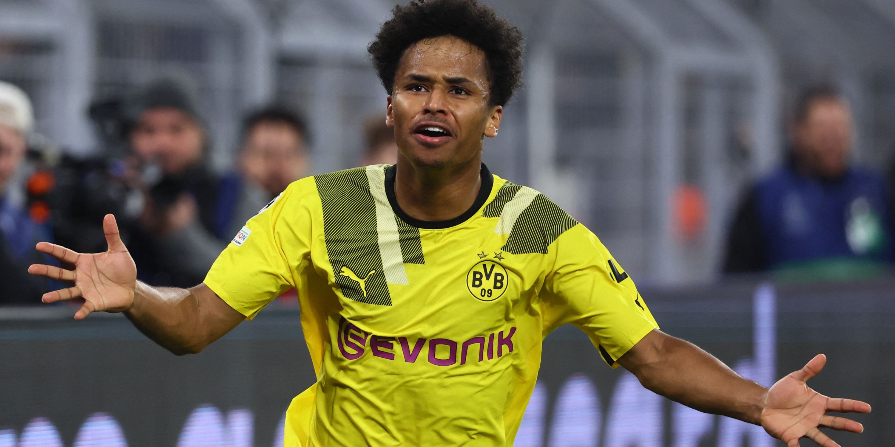 Karim Adeyemi for Borussia-Dortmund 