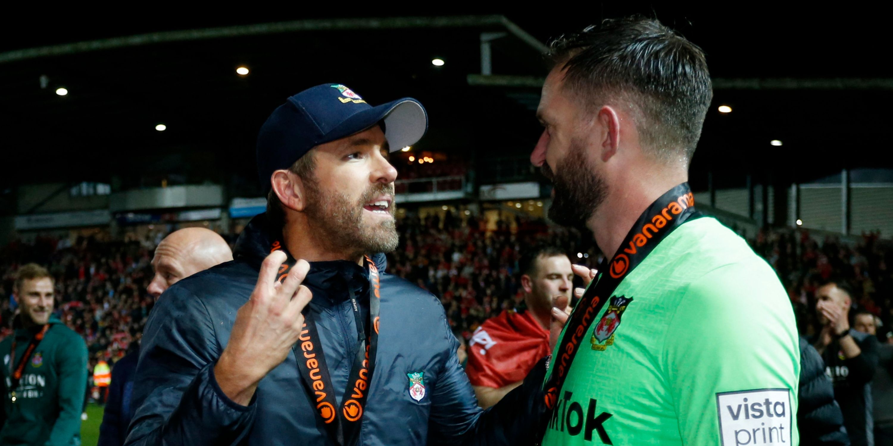 Wrexham Ryan Reynolds Invades Ben Foster S Press Conference