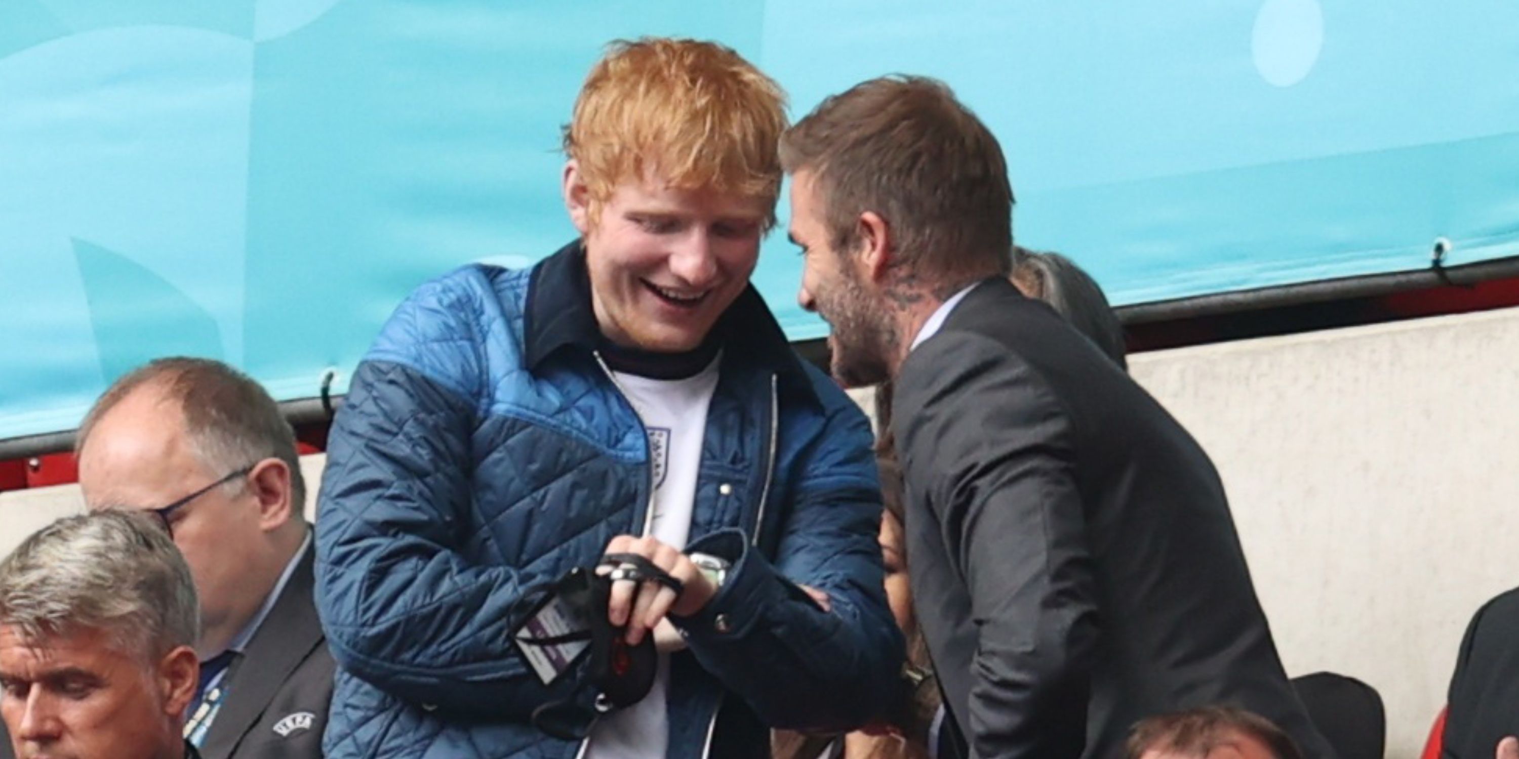 David-Beckham-Ed-Sheeran-Wembley-Euros
