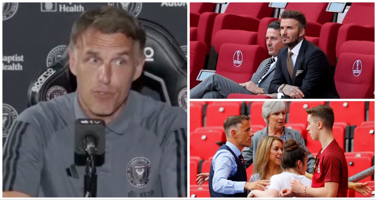Phil Neville has just sent an astonishing message to Inter Miami fans after they booed his son