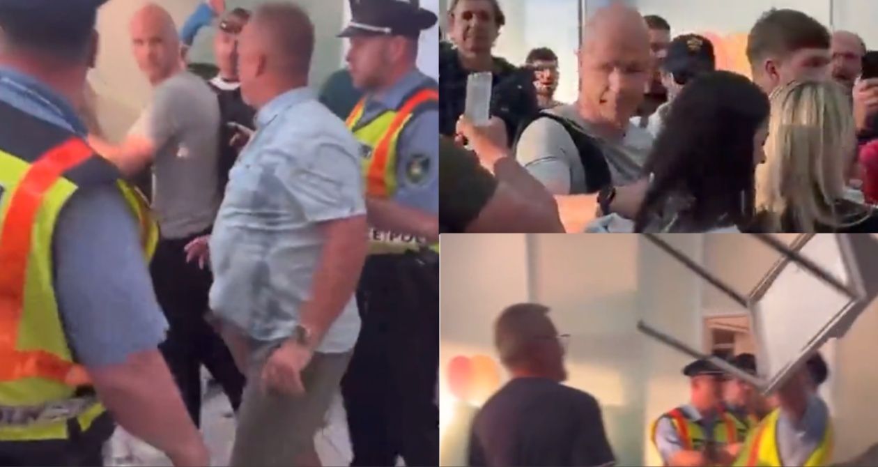 Anthony Taylor Abused With Family In Awful Airport Footage