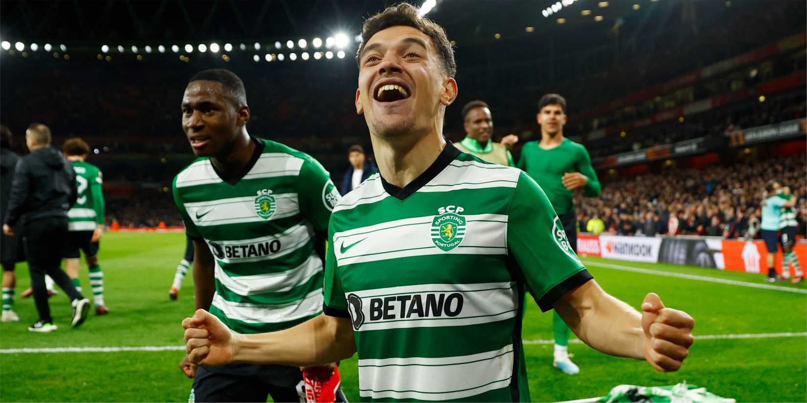 Médio do Sporting CP, Pedro Gonçalves