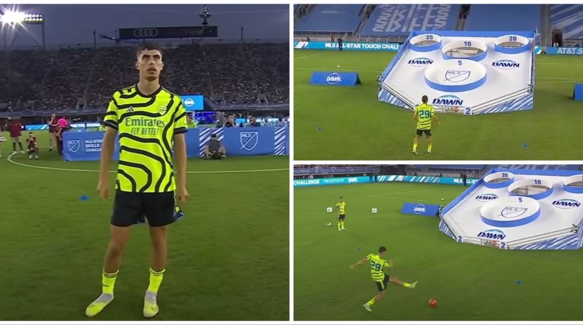 £65m Arsenal Man Fails MLS All-Star Skills Challenge