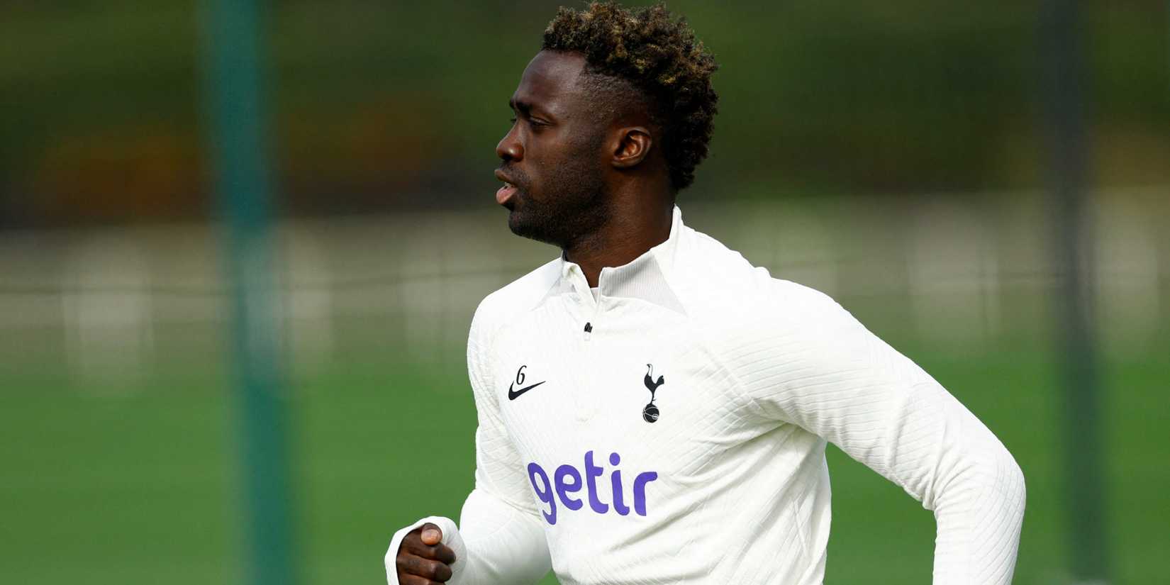 Davinson Sanchez in Spurs Training
