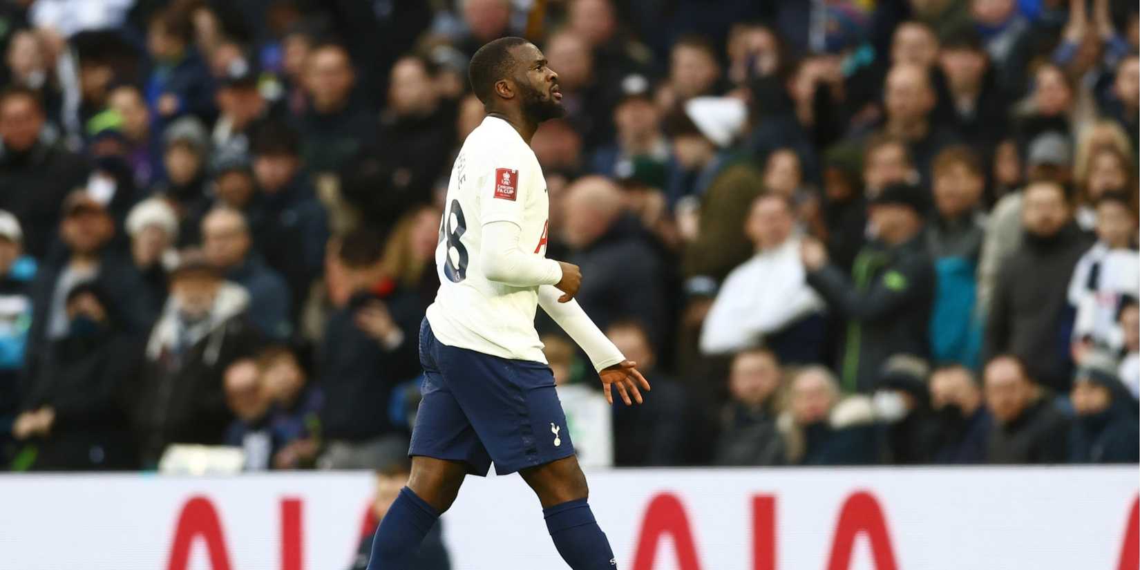 Former Tottenham midfielder Tanguy Ndombele