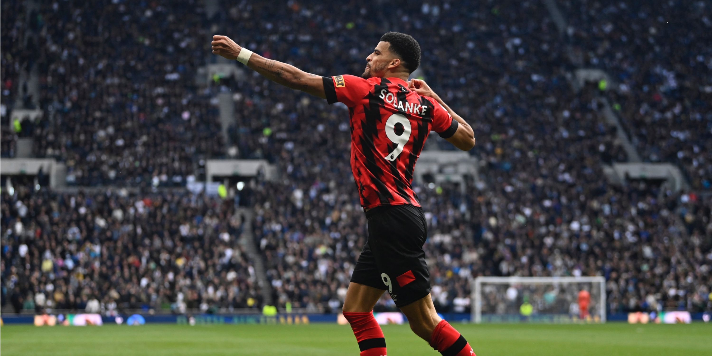 Dominic Solanke scores for Bournemouth,