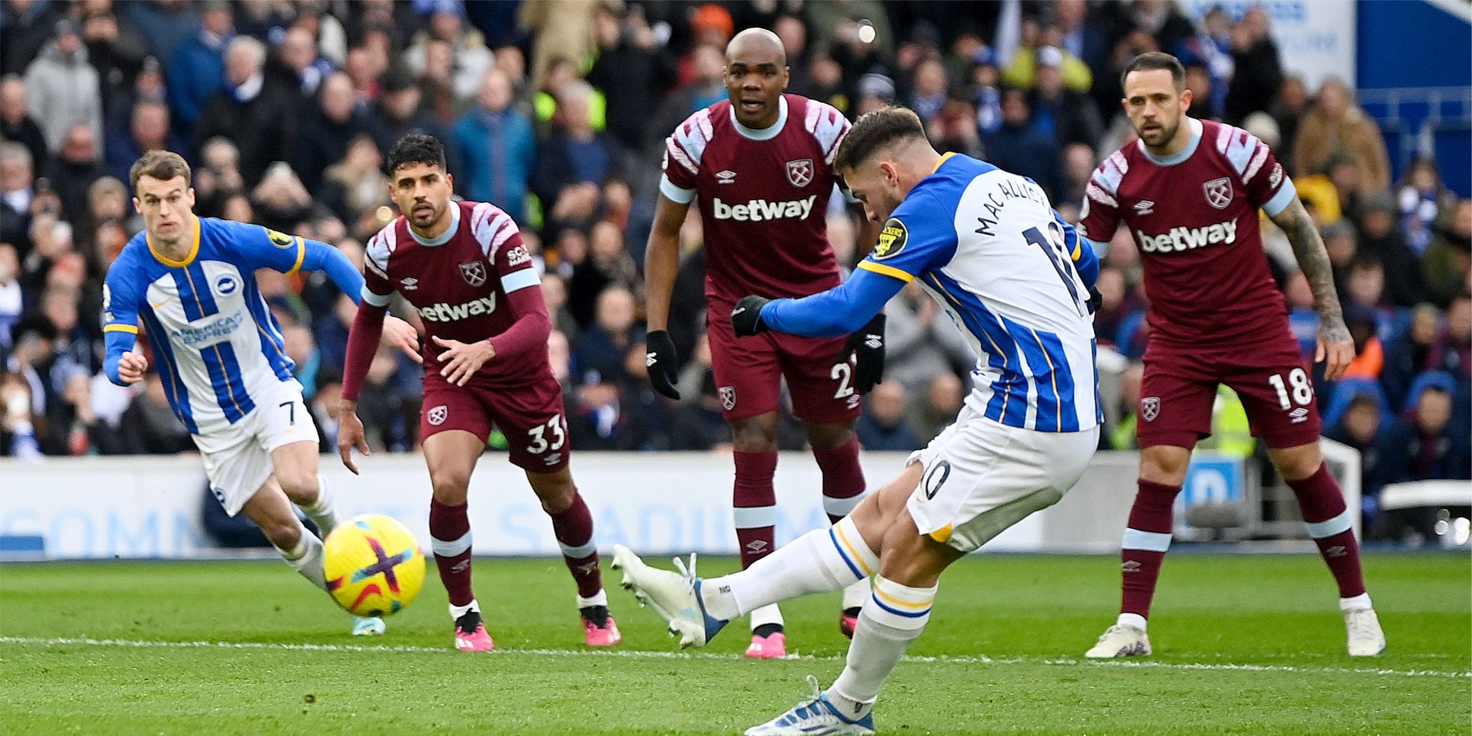 Brighton vs West Ham: Head-to-head record, key stats & more